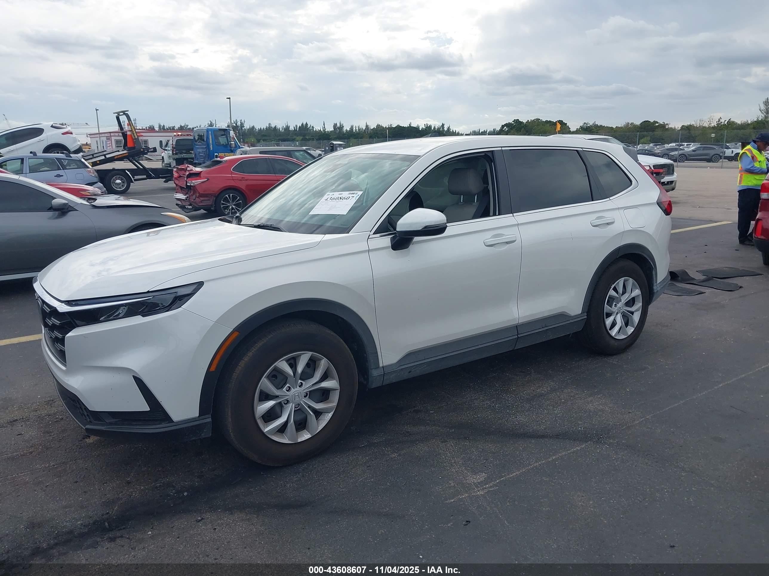 2026 Honda Cr-v Lx 2wd Белый vin: 2HKRS3H26TH311321