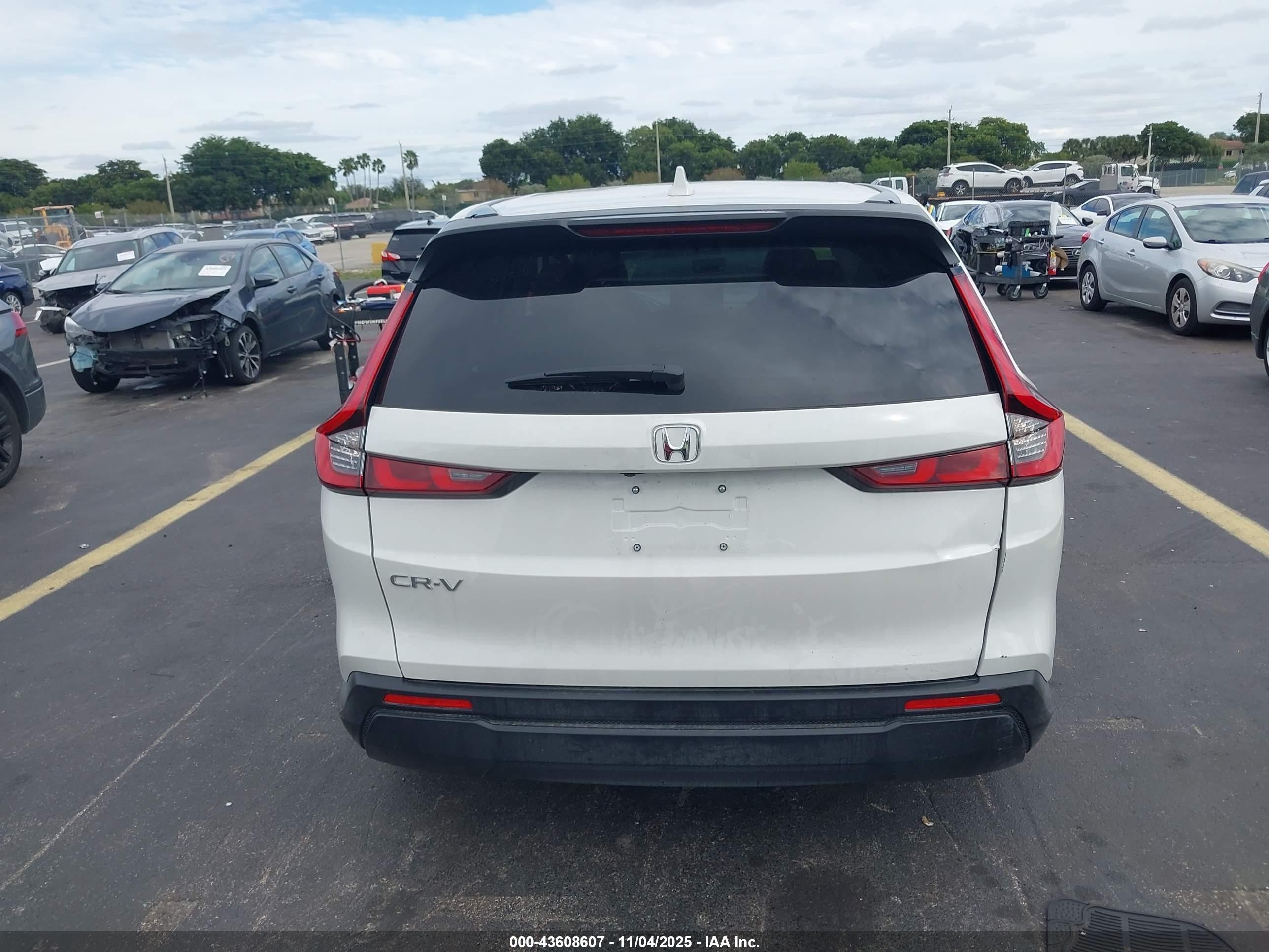 2026 Honda Cr-v Lx 2wd Белый vin: 2HKRS3H26TH311321