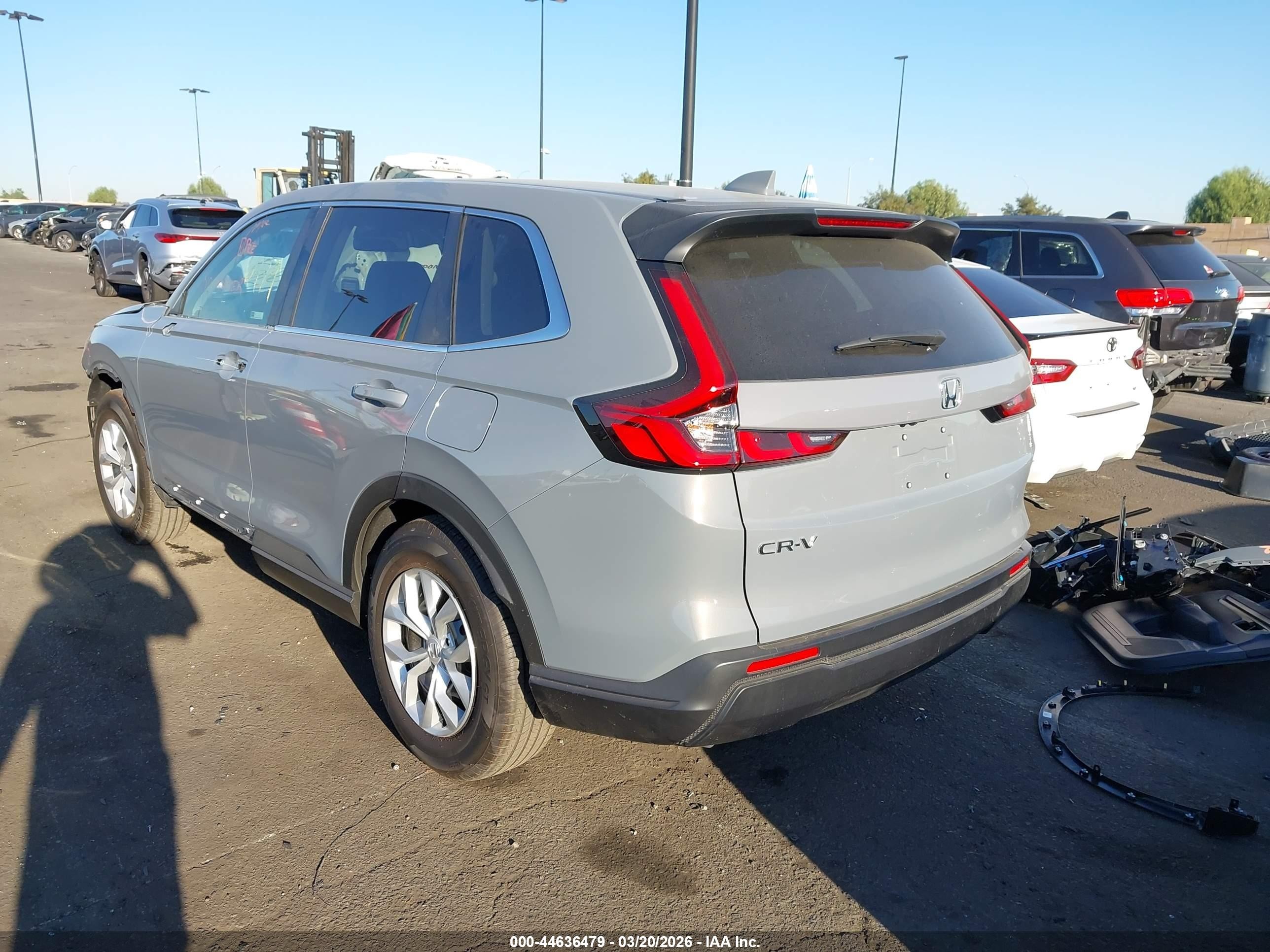 2026 Honda Cr-v Lx 2wd Gray vin: 2HKRS3H26TH327213