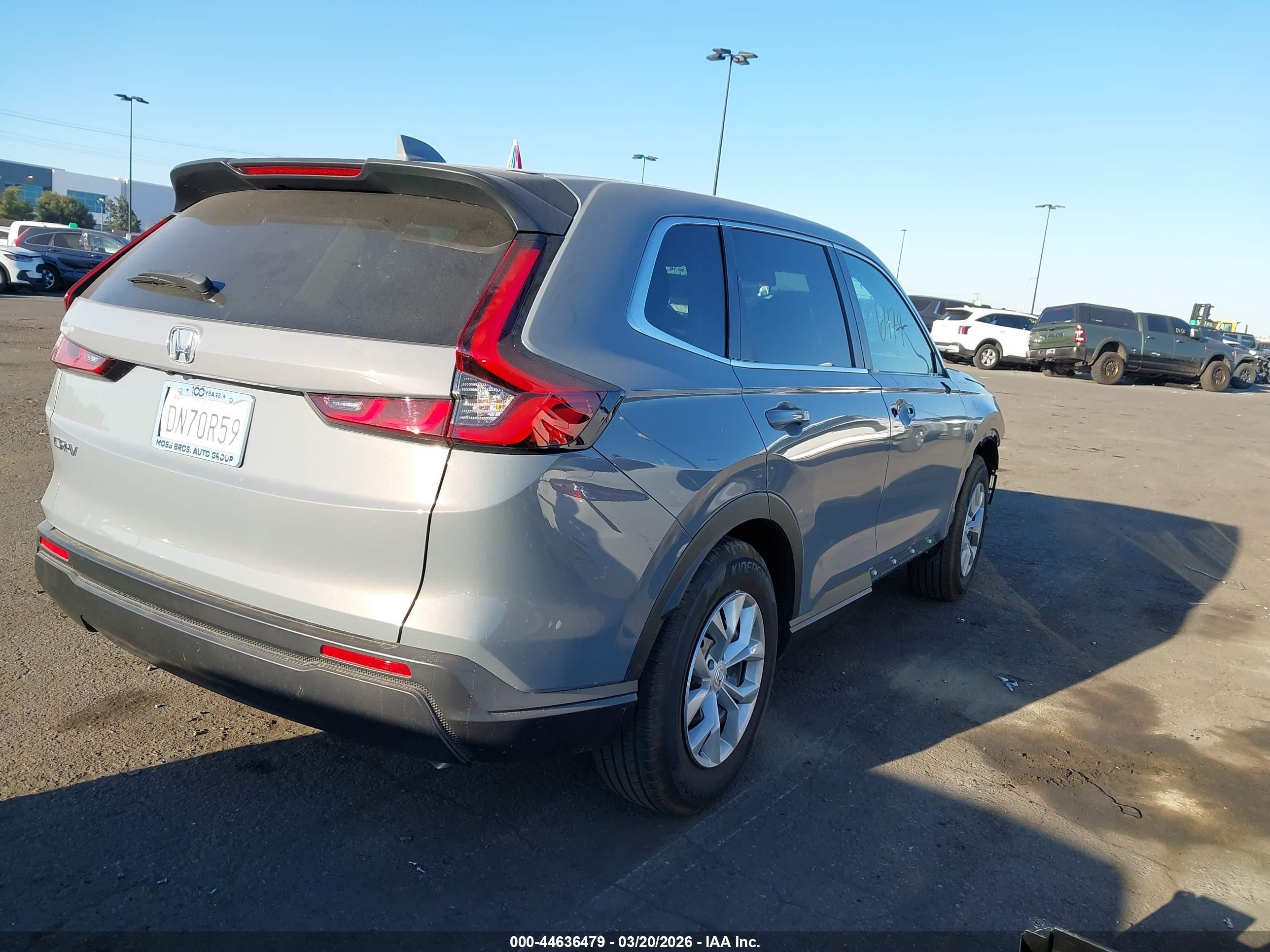 2026 Honda Cr-v Lx 2wd Gray vin: 2HKRS3H26TH327213