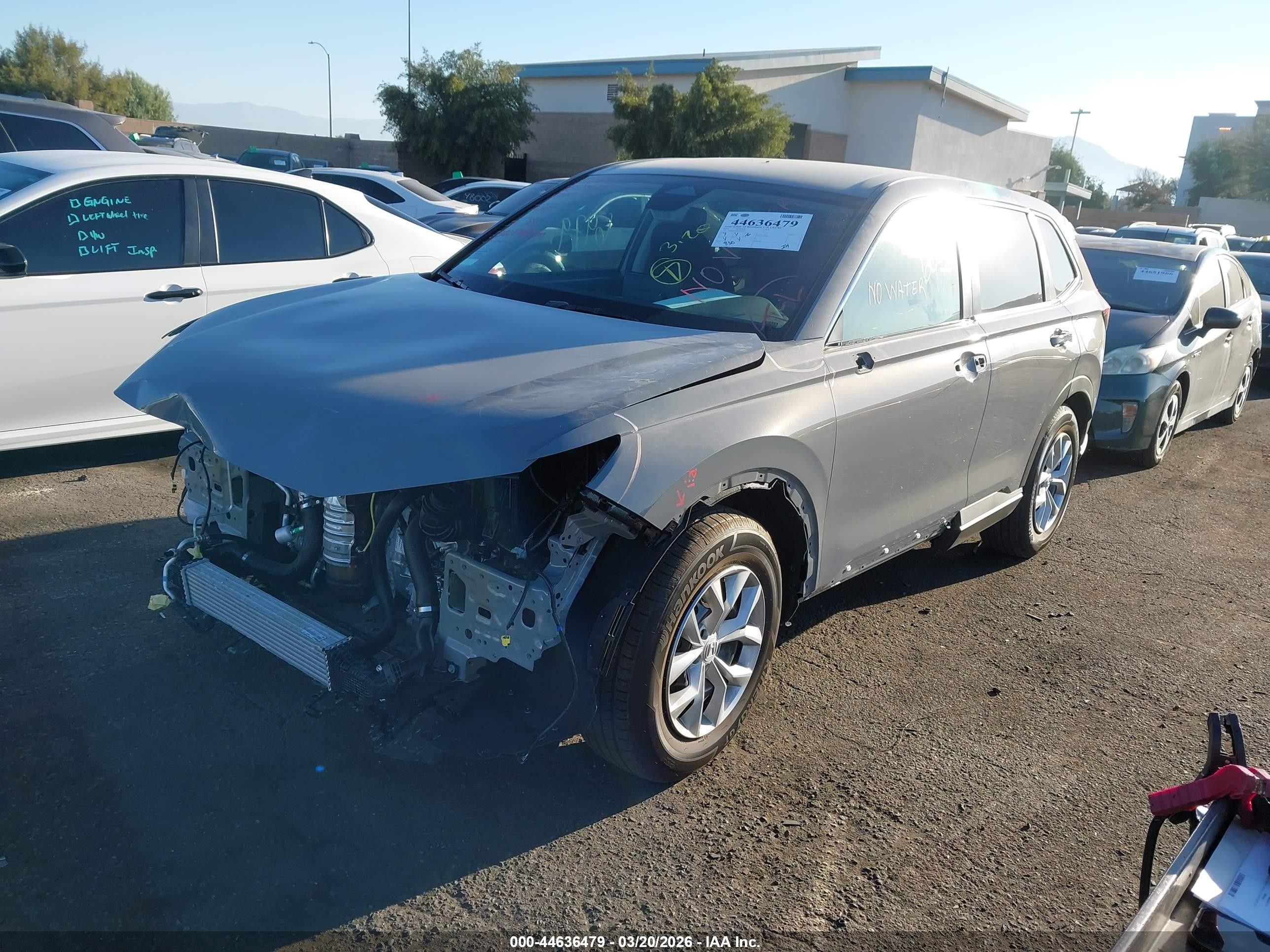 2026 Honda Cr-v Lx 2wd Gray vin: 2HKRS3H26TH327213