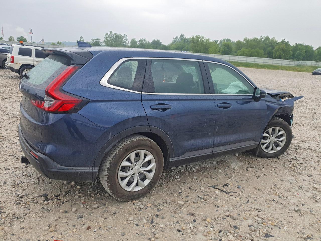 2024 Honda Cr-v Lx Blue vin: 2HKRS3H27RH302992