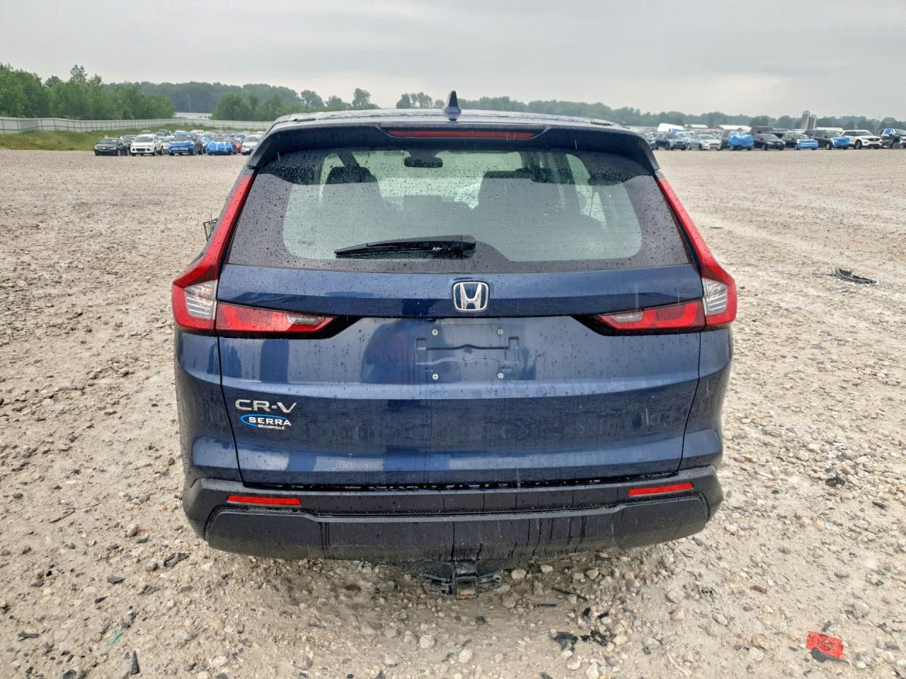 2024 Honda Cr-v Lx Blue vin: 2HKRS3H27RH302992