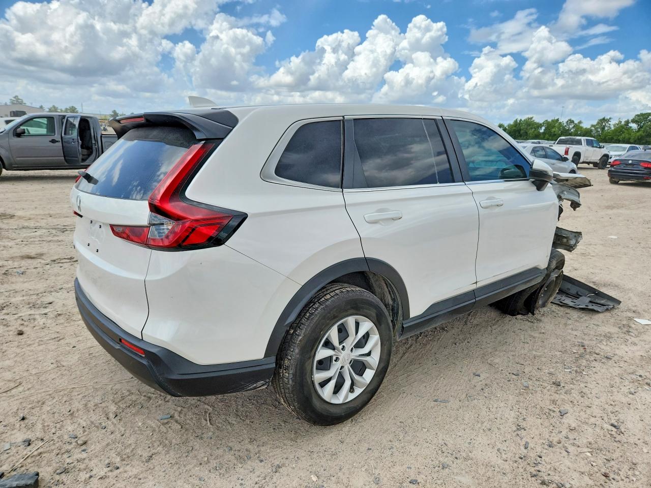 2025 Honda Cr-v Lx White vin: 2HKRS3H27SH339840