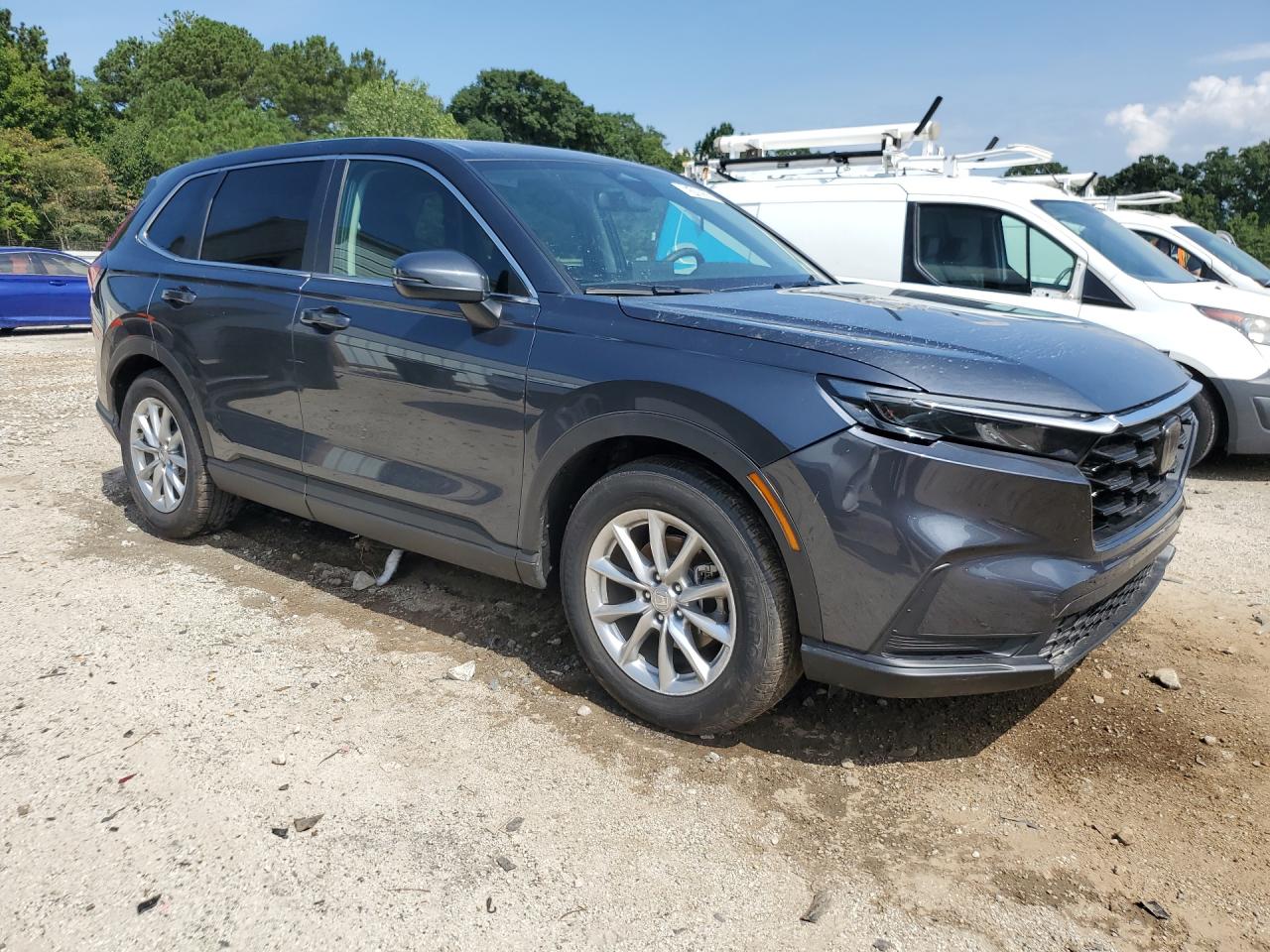 2026 Honda Cr-v Ex Gray vin: 2HKRS3H40TH339844 Damage: Front Bumper/Cover, Broken, Replacement Required