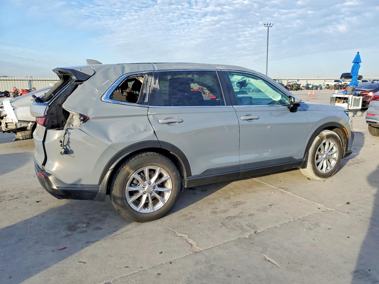2023 Honda Cr-v Ex Серый vin: 2HKRS3H42PH303806