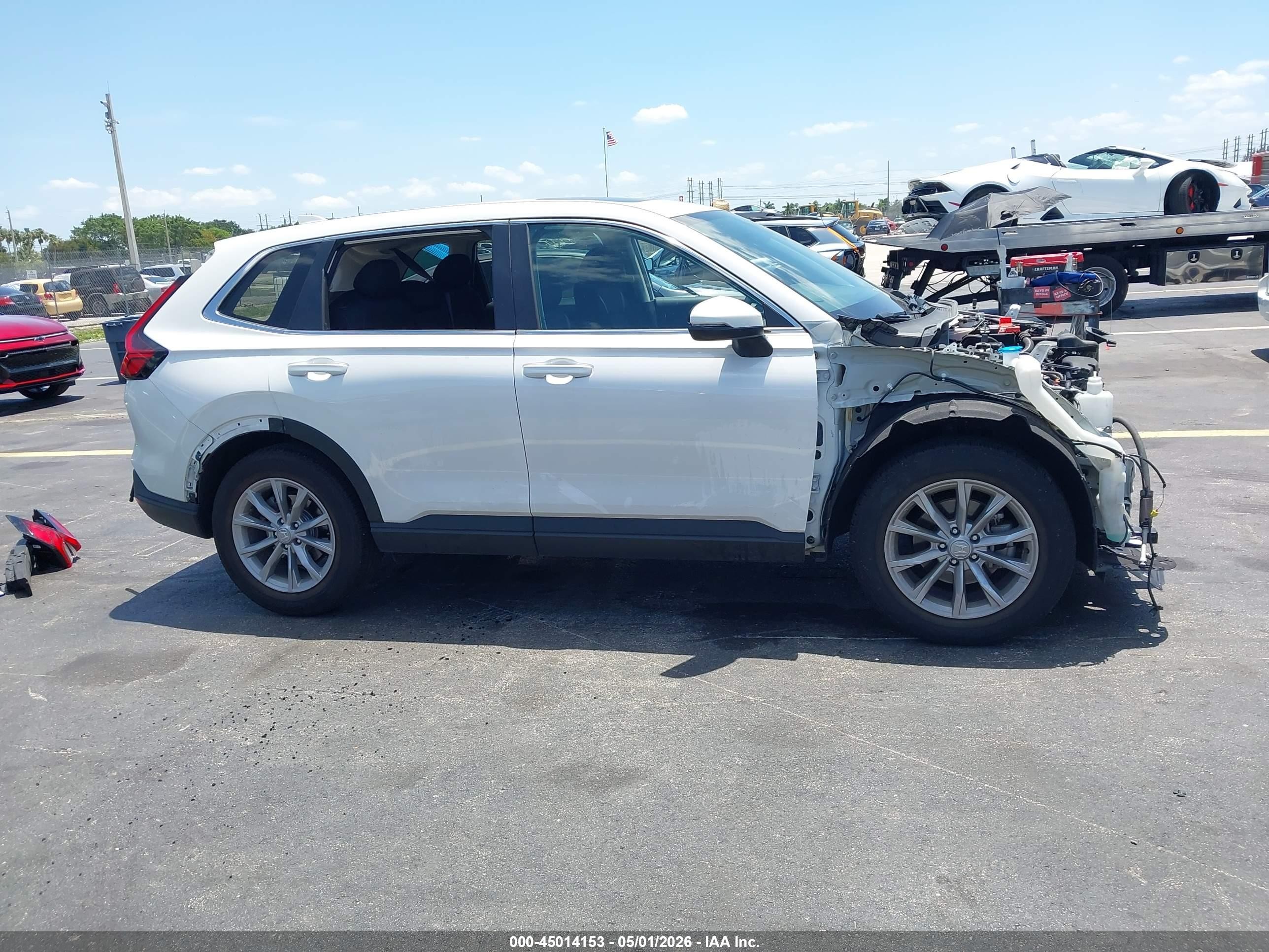 2025 Honda Cr-v Ex 2wd Белый vin: 2HKRS3H44SH327601