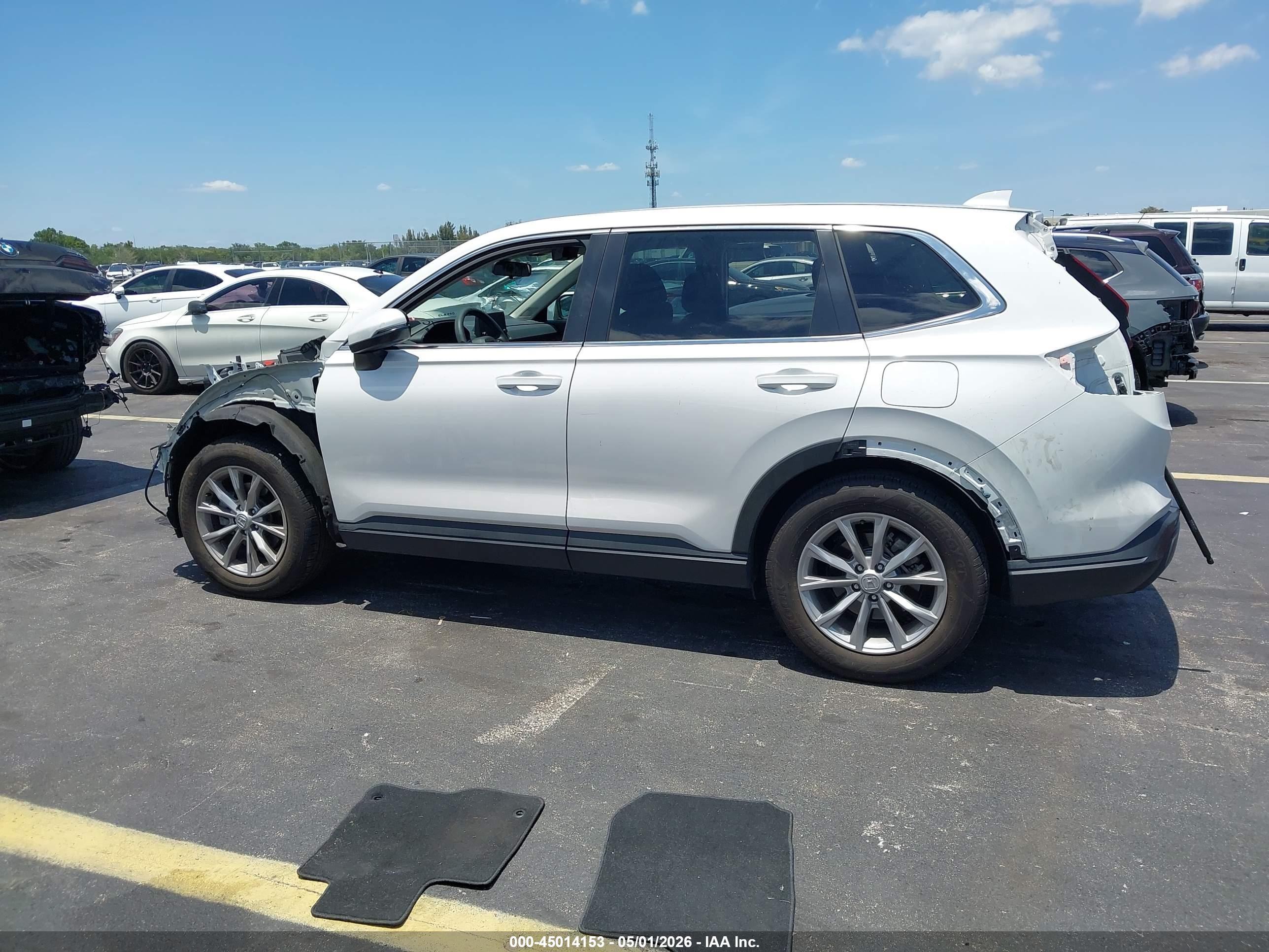 2025 Honda Cr-v Ex 2wd Белый vin: 2HKRS3H44SH327601
