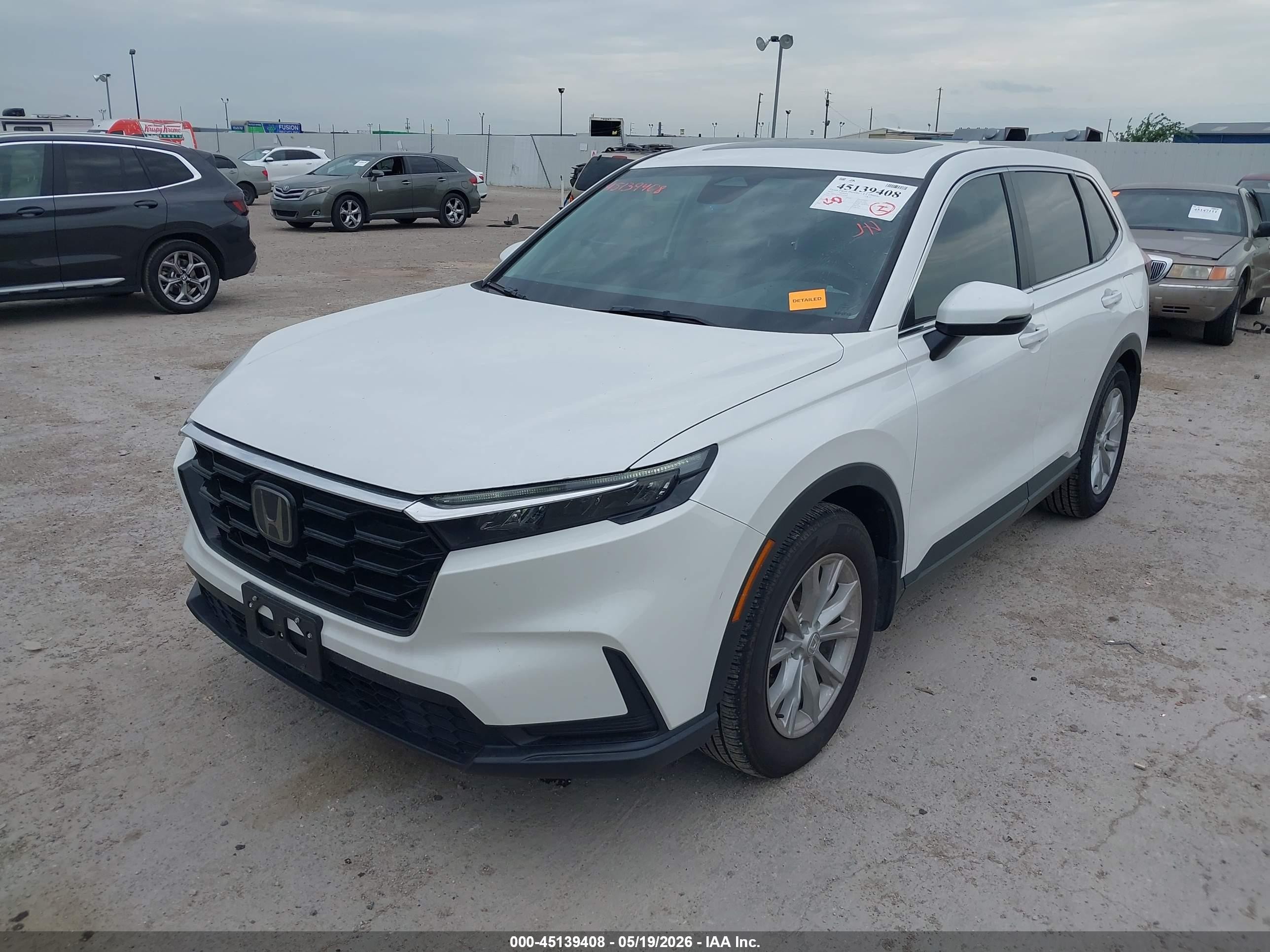 2023 Honda Cr-v Ex 2wd Белый vin: 2HKRS3H45PH302584