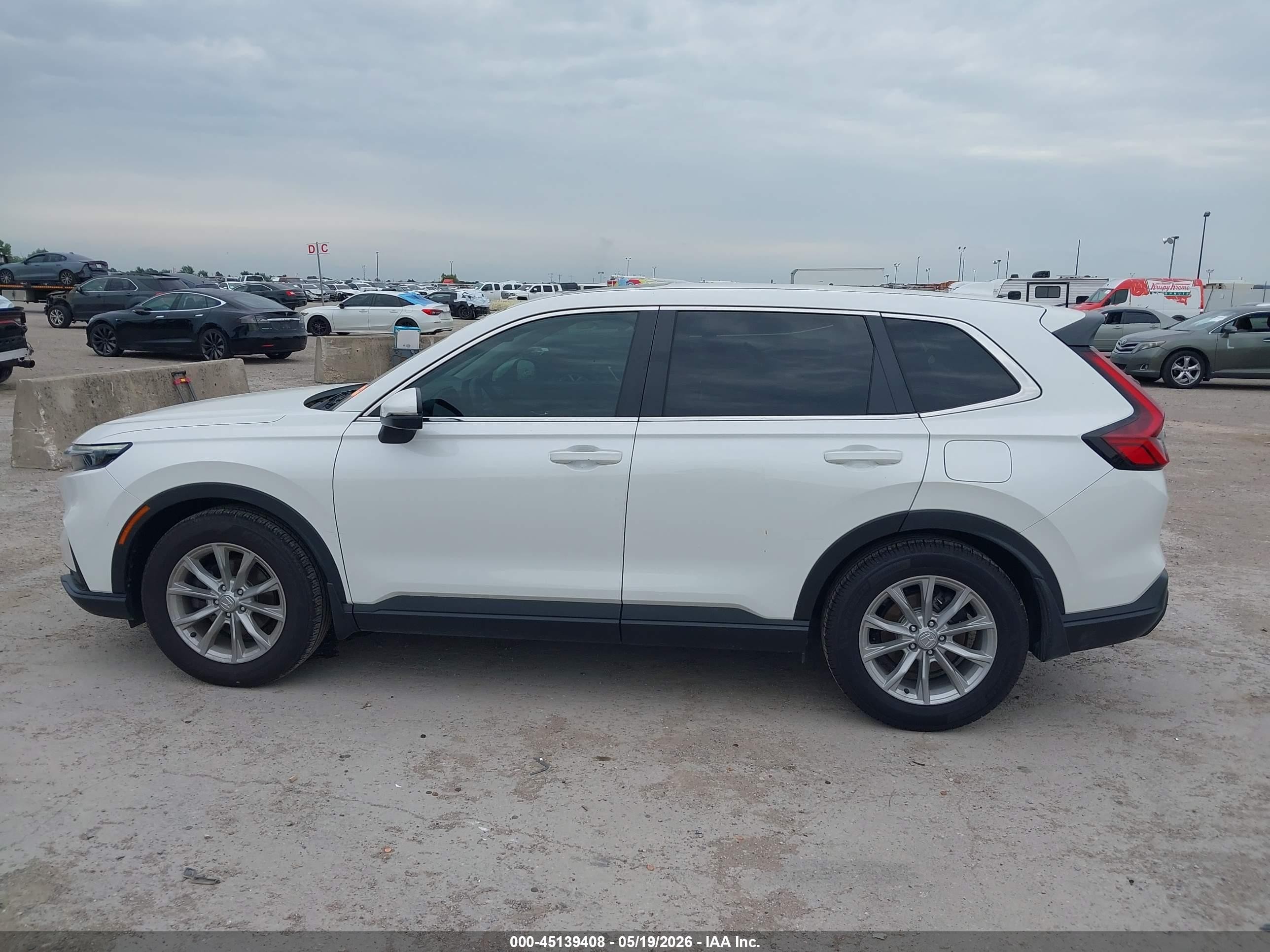 2023 Honda Cr-v Ex 2wd Белый vin: 2HKRS3H45PH302584