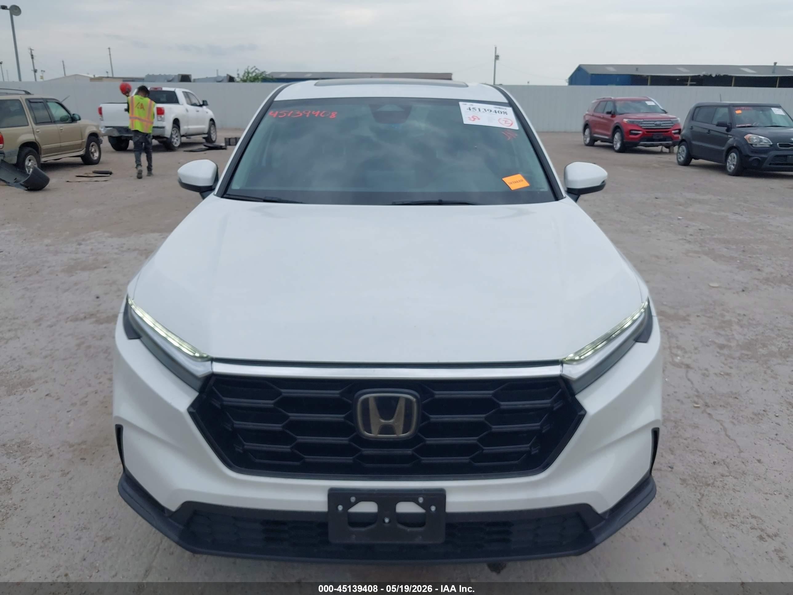 2023 Honda Cr-v Ex 2wd Белый vin: 2HKRS3H45PH302584