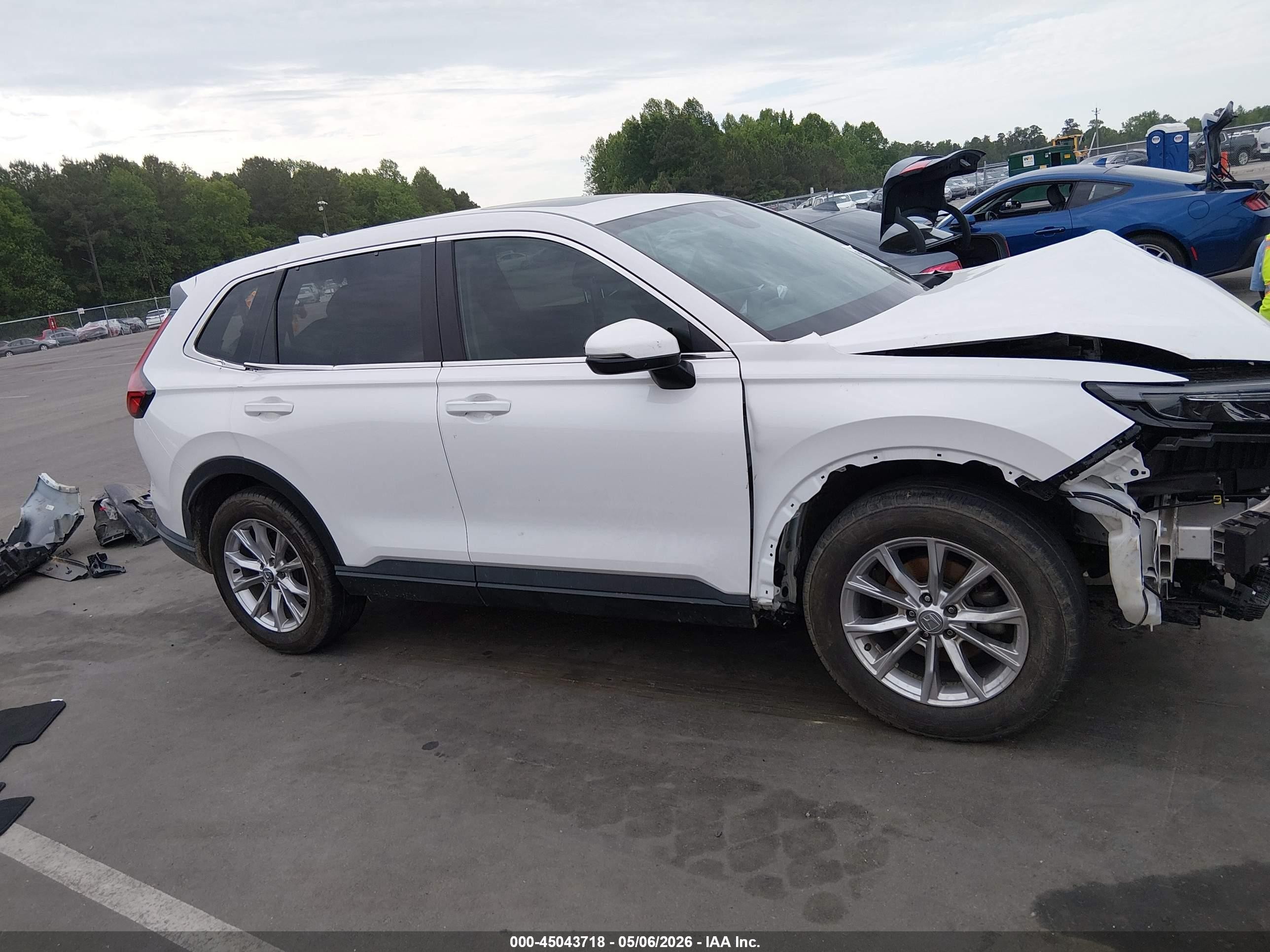 2025 Honda Cr-v Ex-l 2wd Белый vin: 2HKRS3H70SH302267
