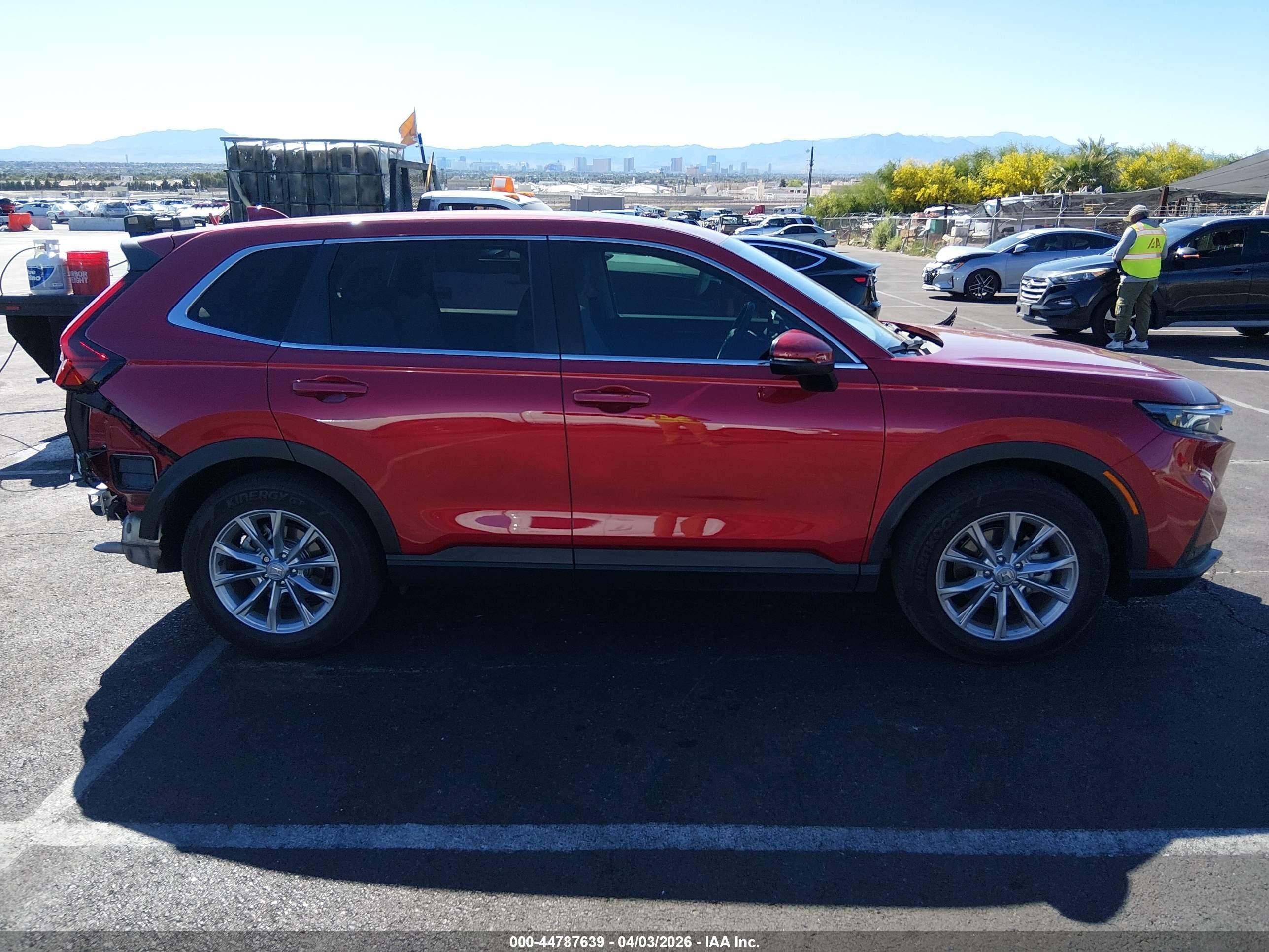 2024 Honda Cr-v Ex-l 2wd Red vin: 2HKRS3H73RH300992