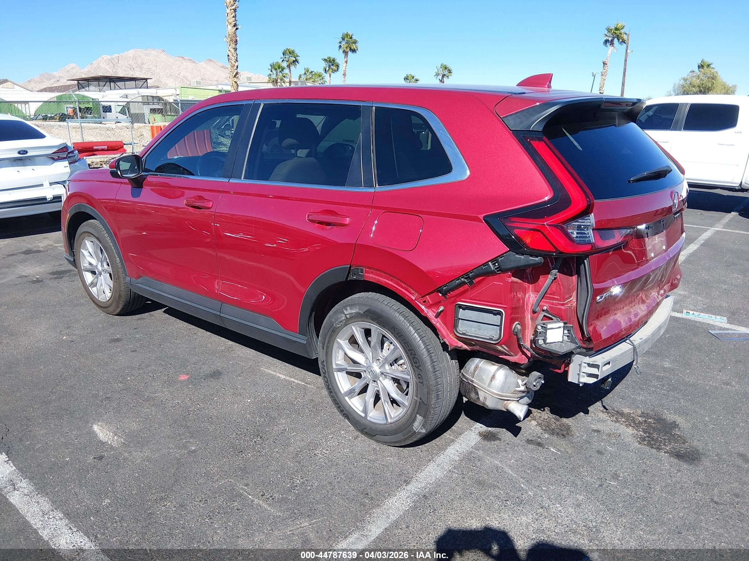 2024 Honda Cr-v Ex-l 2wd Red vin: 2HKRS3H73RH300992