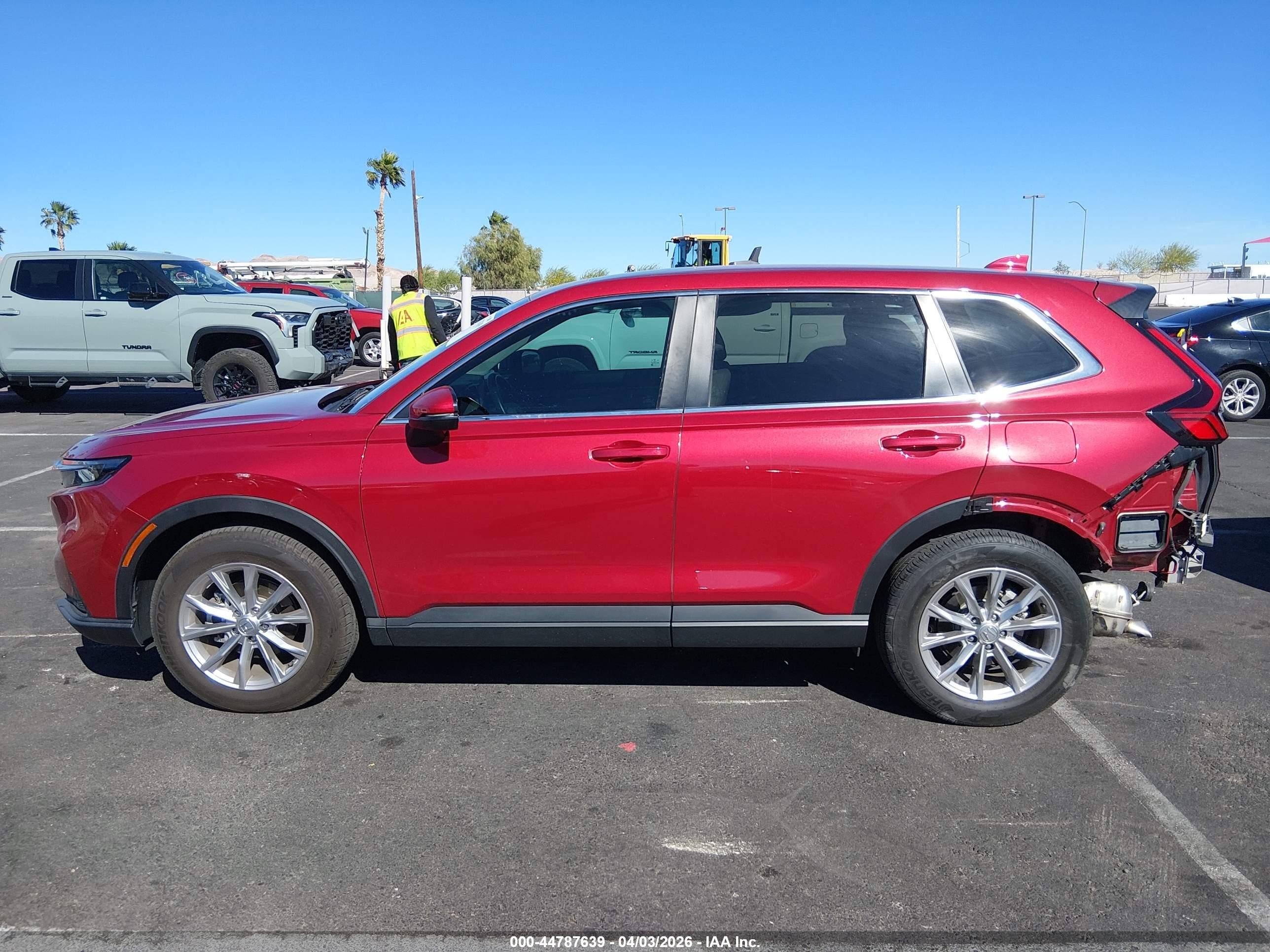 2024 Honda Cr-v Ex-l 2wd Red vin: 2HKRS3H73RH300992