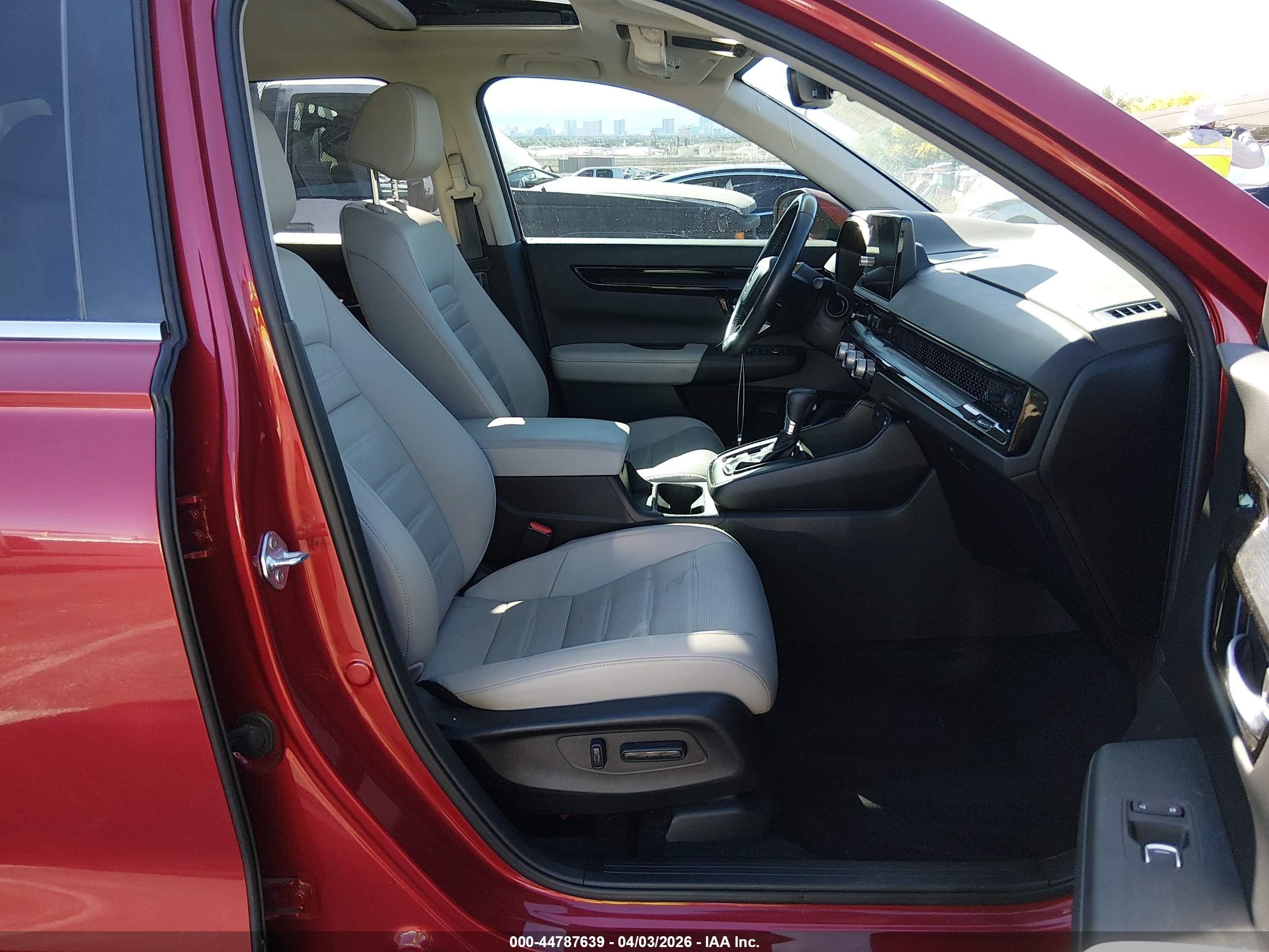 2024 Honda Cr-v Ex-l 2wd Red vin: 2HKRS3H73RH300992