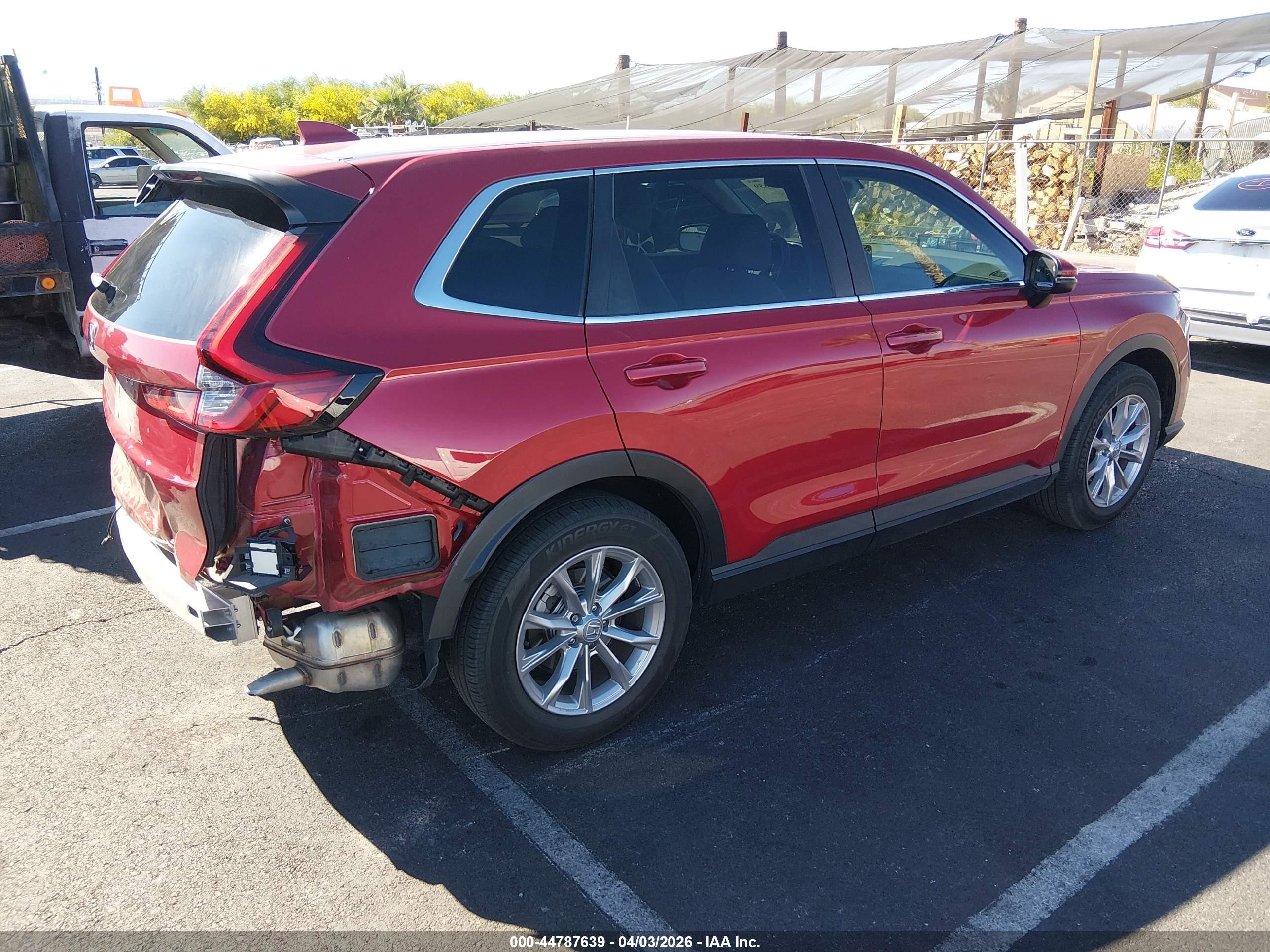 2024 Honda Cr-v Ex-l 2wd Red vin: 2HKRS3H73RH300992