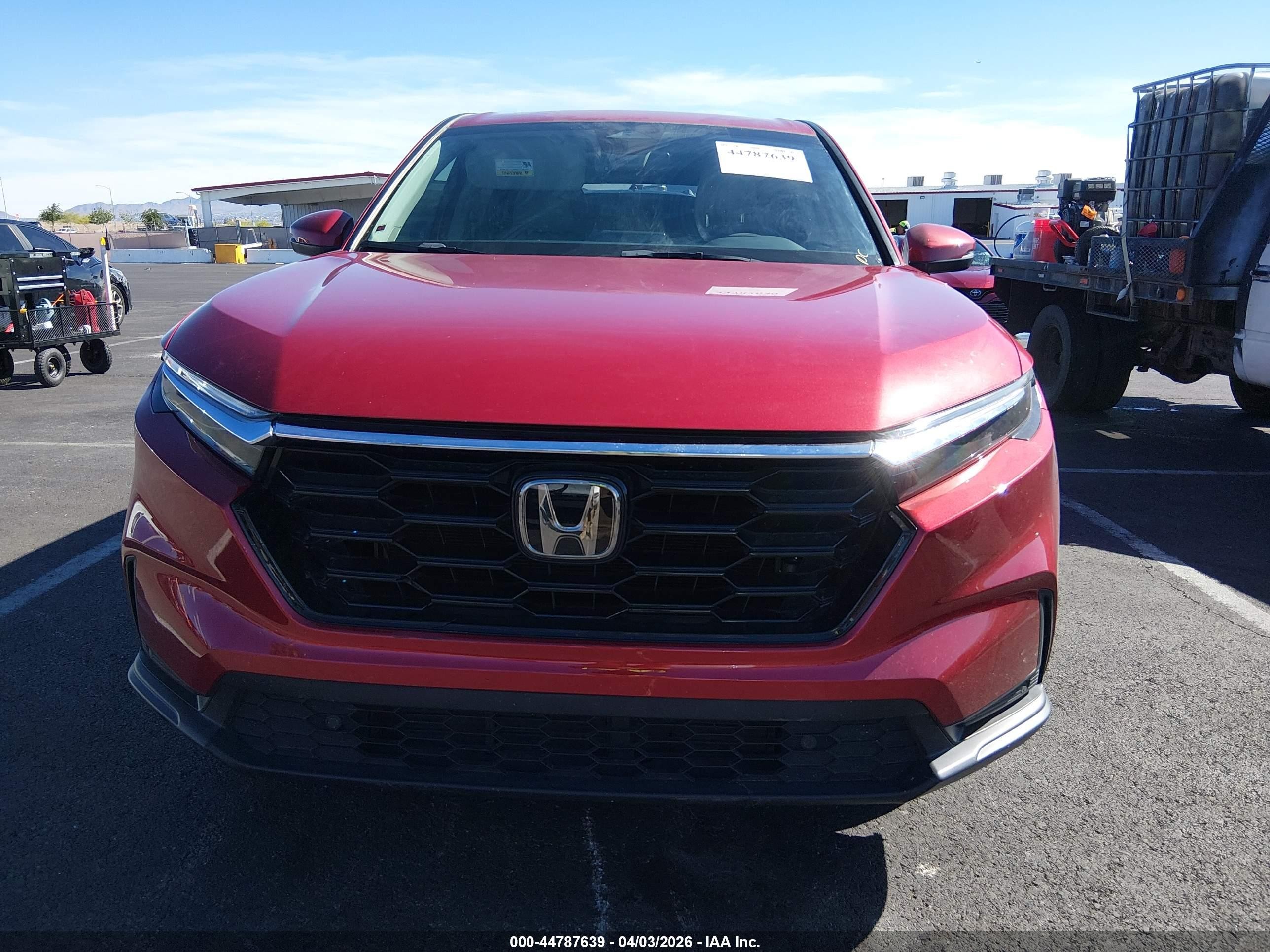 2024 Honda Cr-v Ex-l 2wd Red vin: 2HKRS3H73RH300992