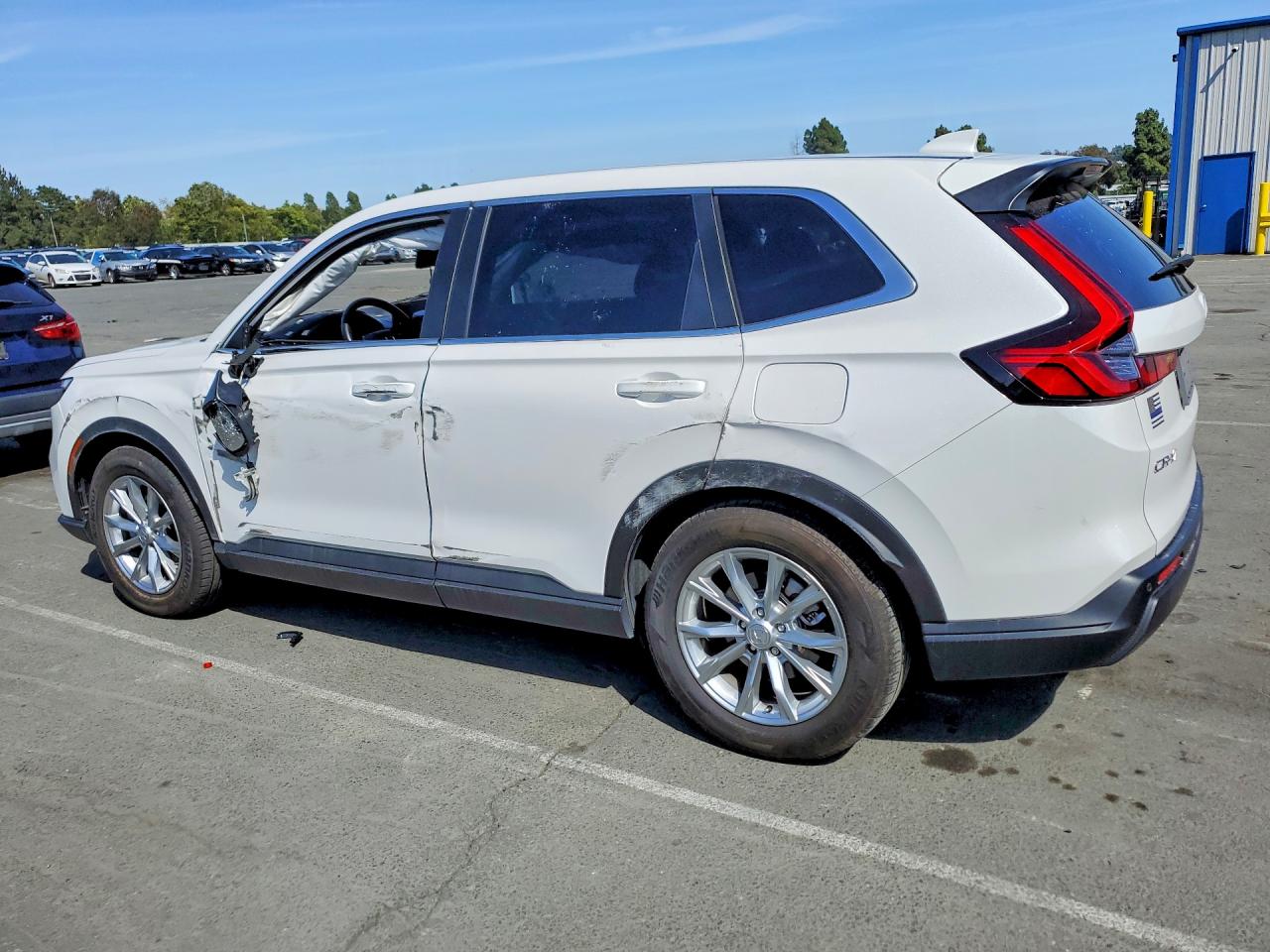 2025 Honda Cr-v Exl White vin: 2HKRS3H73SH315367