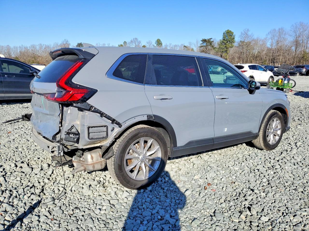 2025 Honda Cr-v Exl Gray vin: 2HKRS3H76SH320580