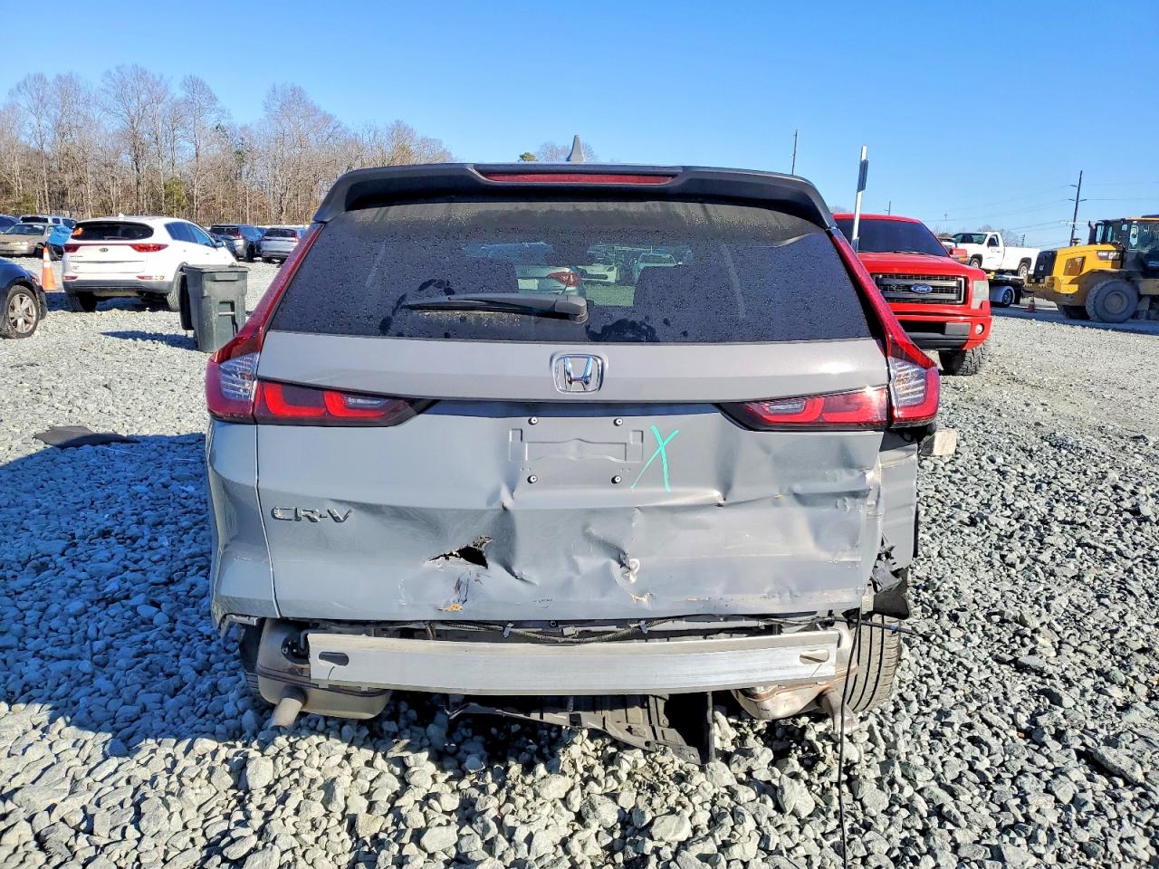 2025 Honda Cr-v Exl Gray vin: 2HKRS3H76SH320580
