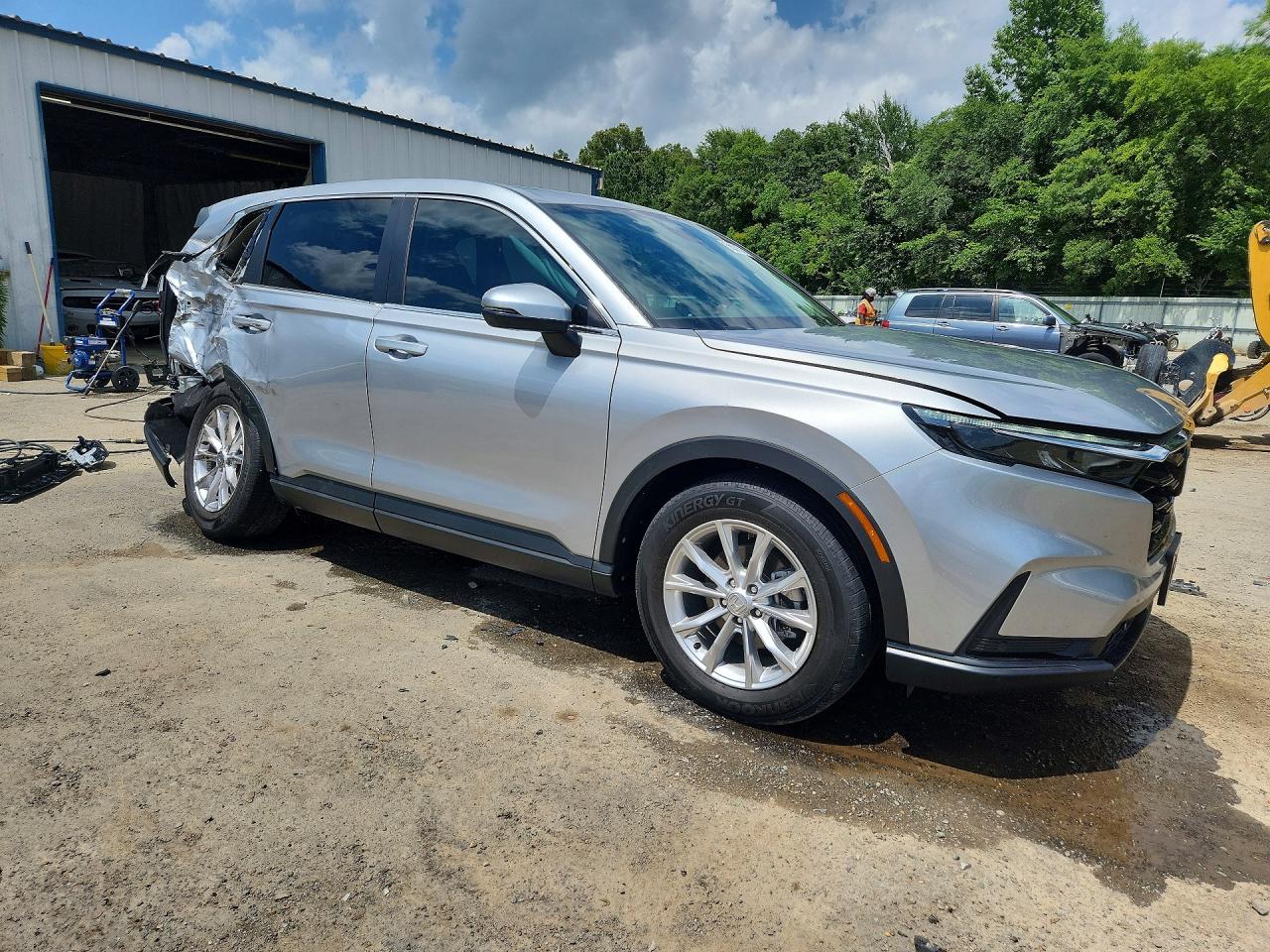 2025 Honda Cr-v Exl Silver vin: 2HKRS3H77SH326615