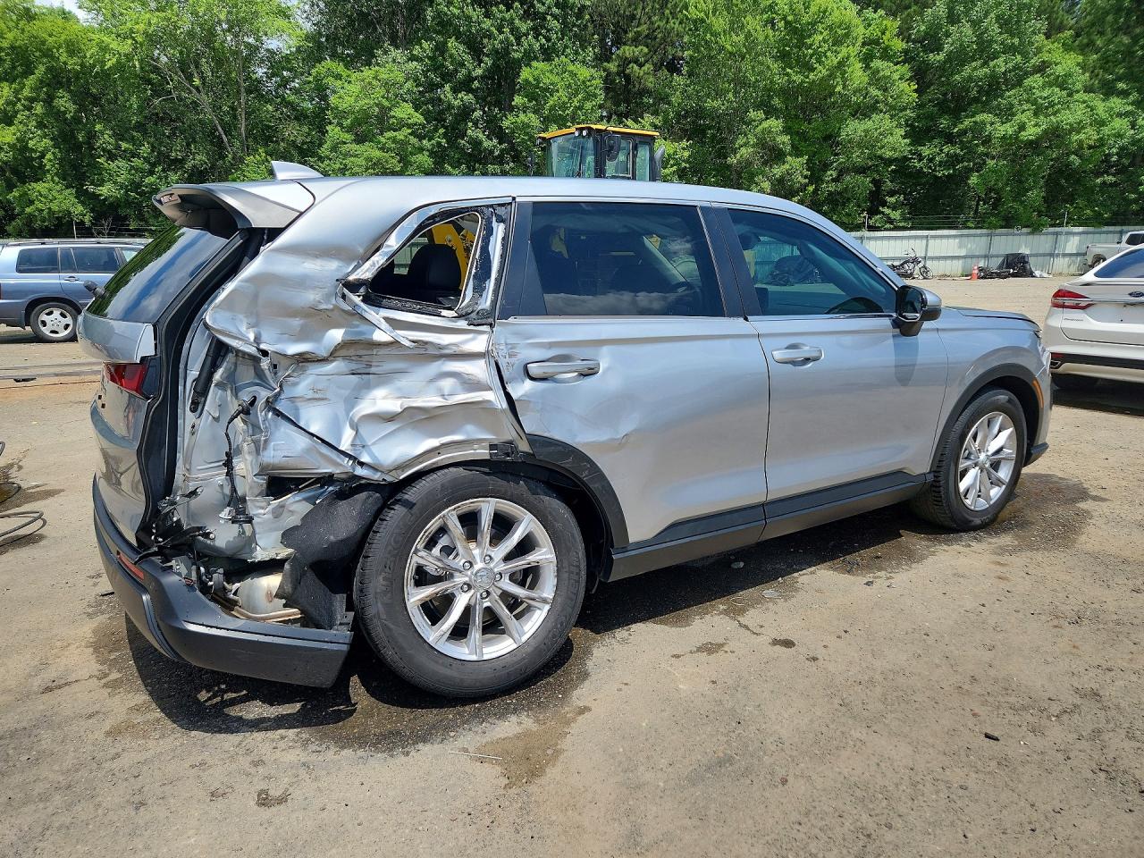2025 Honda Cr-v Exl Silver vin: 2HKRS3H77SH326615