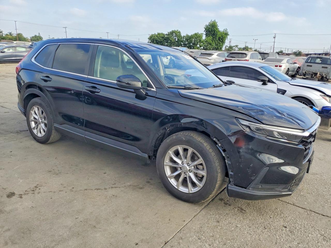 2024 Honda Cr-v Exl Черный vin: 2HKRS3H78RH332403