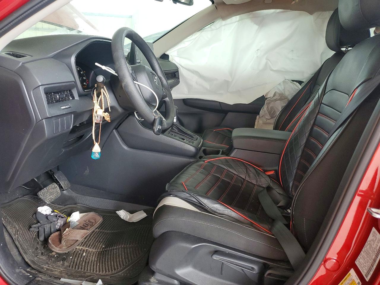 2026 Honda Cr-v Lx Red vin: 2HKRS4H27TH411207