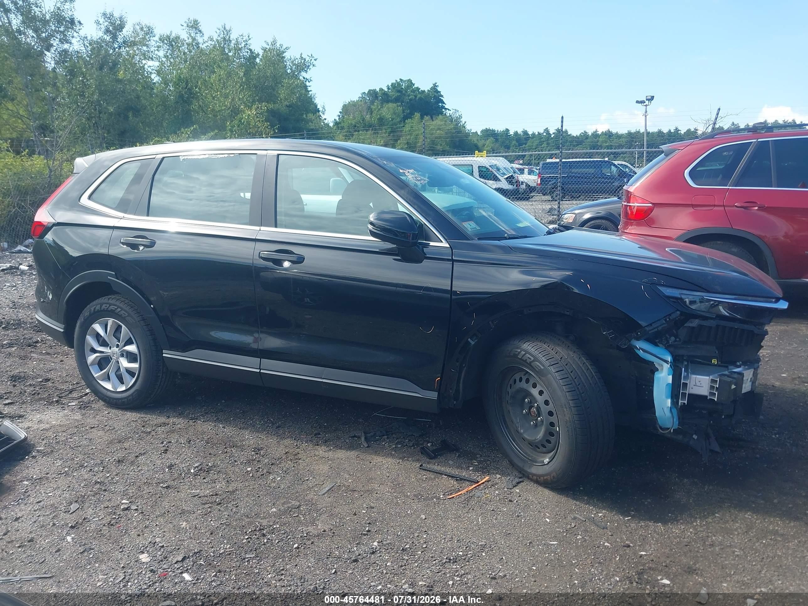 2024 Honda Cr-v Lx Awd Черный vin: 2HKRS4H28RH444287