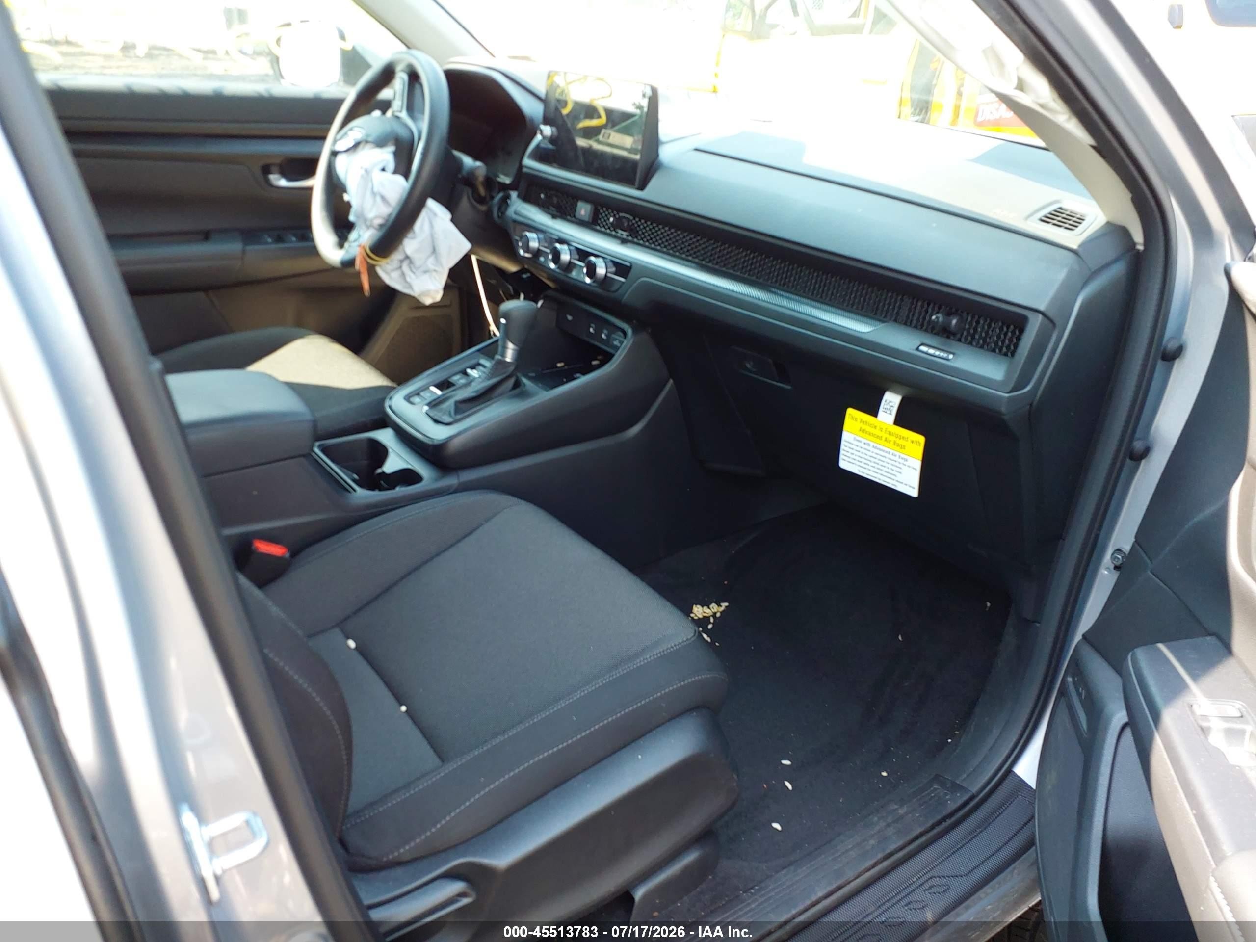 2026 Honda Cr-v Lx Awd Серебряный vin: 2HKRS4H29TH445553