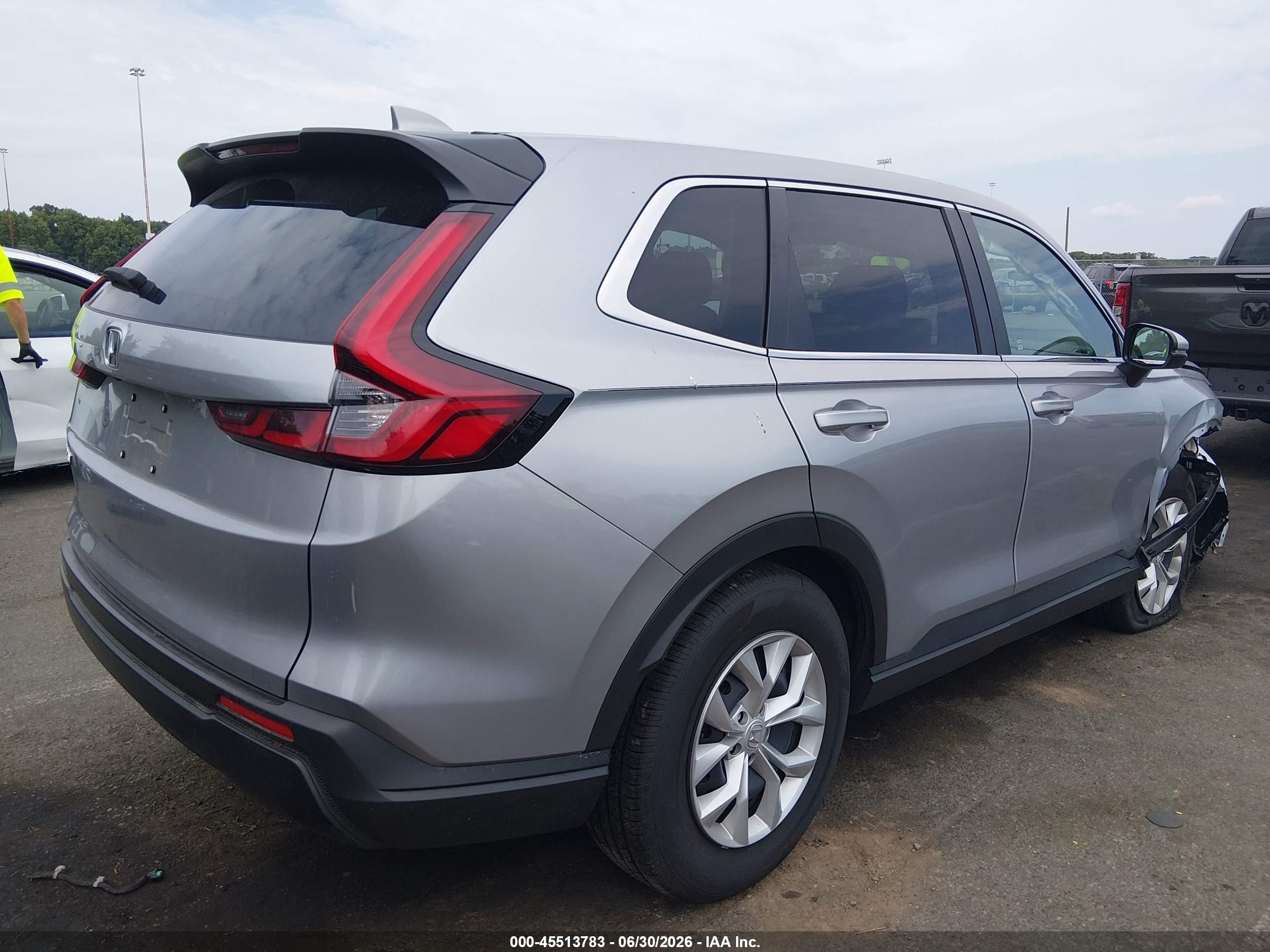 2026 Honda Cr-v Lx Awd Серебряный vin: 2HKRS4H29TH445553