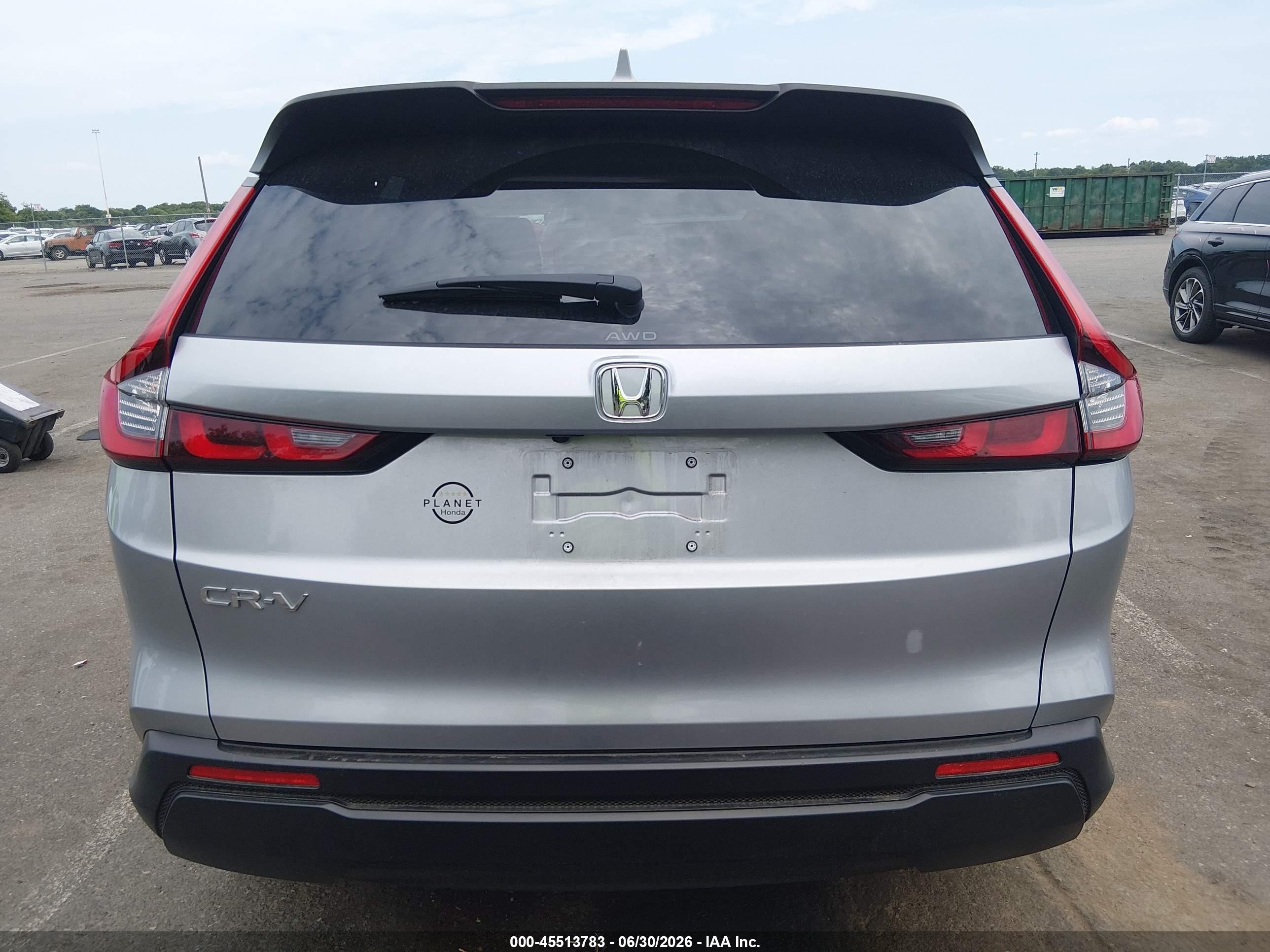 2026 Honda Cr-v Lx Awd Серебряный vin: 2HKRS4H29TH445553