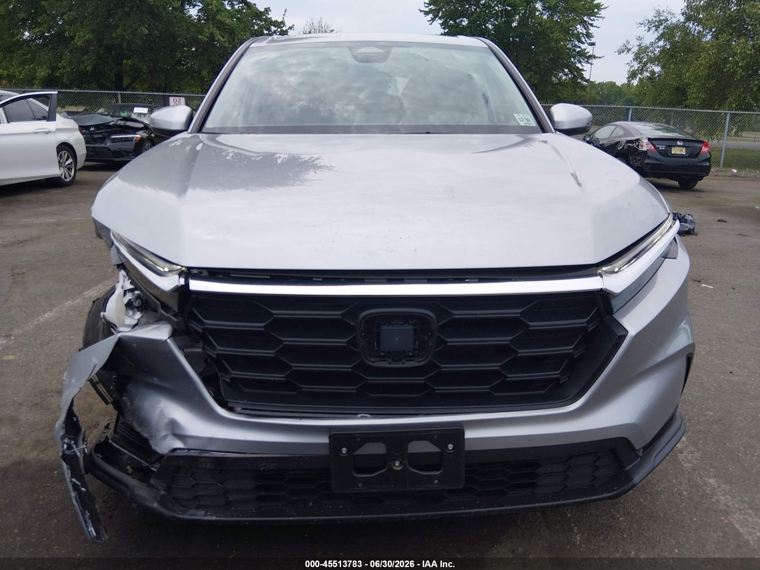 2026 Honda Cr-v Lx Awd Серебряный vin: 2HKRS4H29TH445553