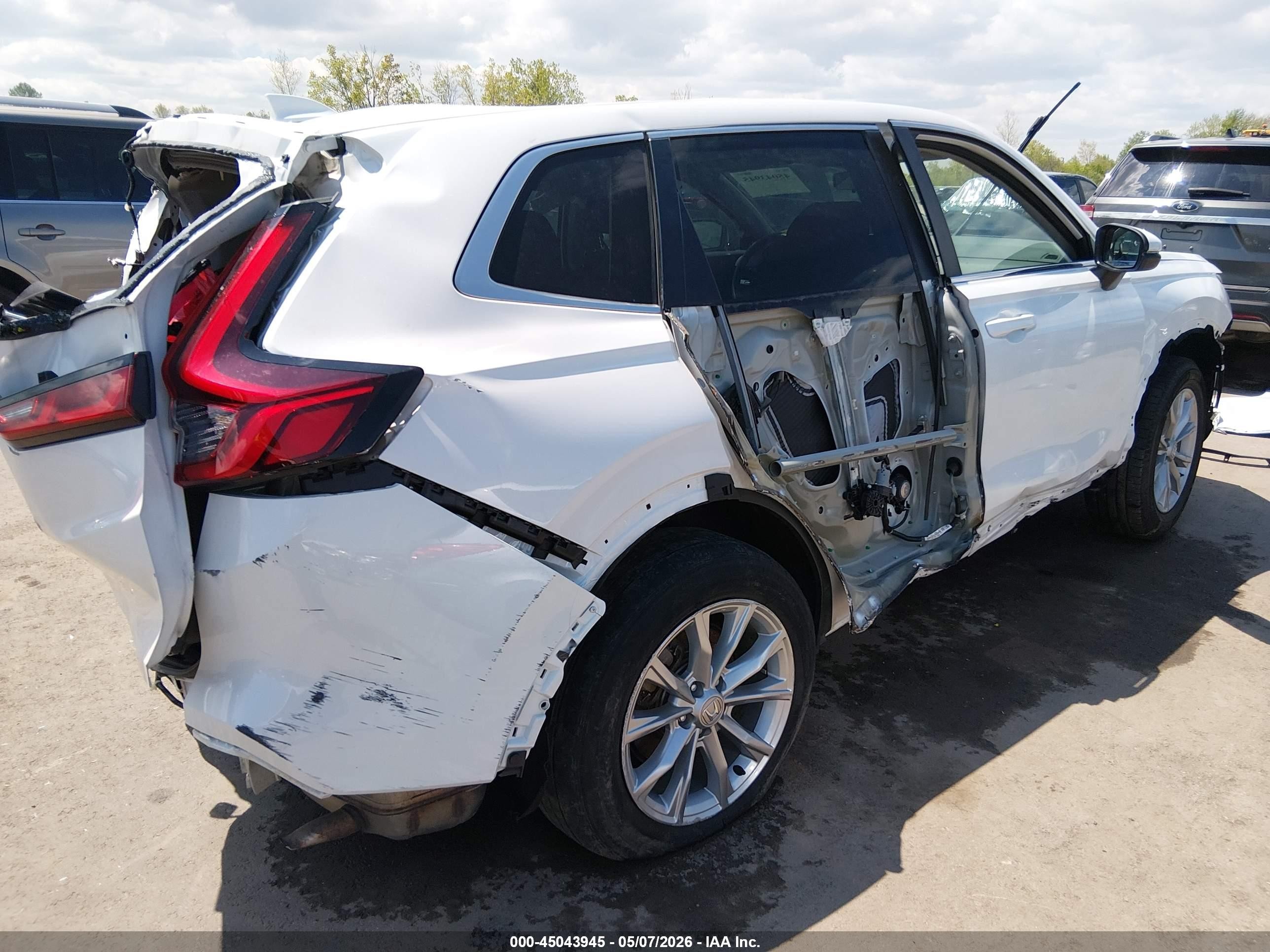 2024 Honda Cr-v Ex Awd Белый vin: 2HKRS4H40RH467337