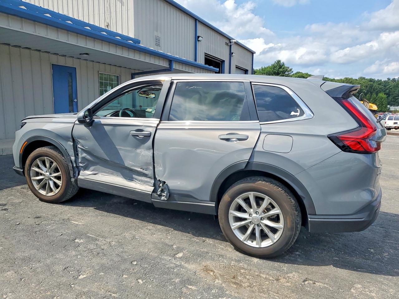 2025 Honda Cr-v Ex Gray vin: 2HKRS4H40SH472009