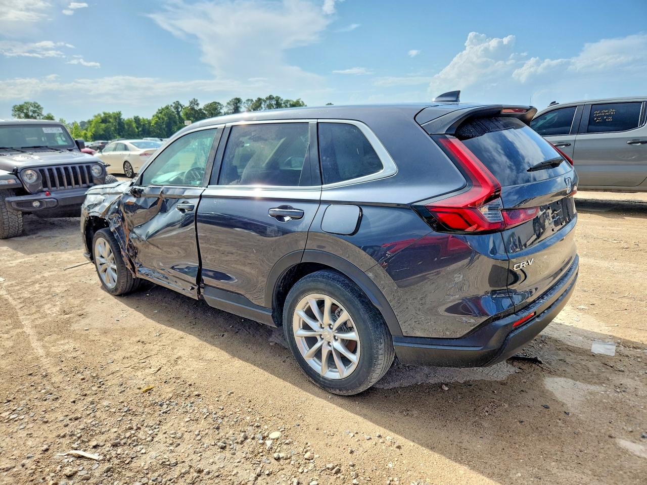 2026 Honda Cr-v Ex Gray vin: 2HKRS4H40TH407291