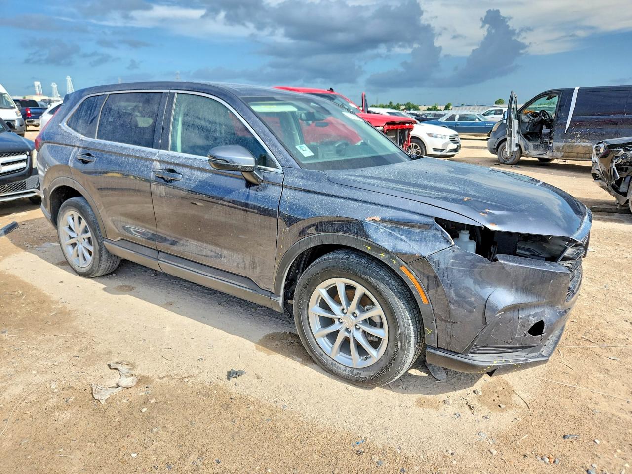 2026 Honda Cr-v Ex Gray vin: 2HKRS4H40TH407291
