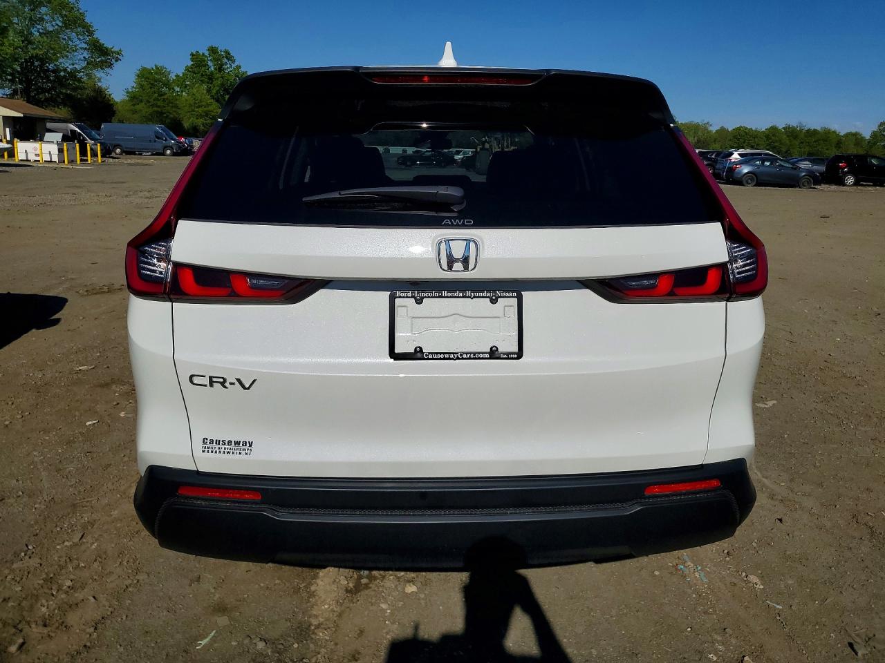 2026 Honda Cr-v Ex White vin: 2HKRS4H40TH429288
