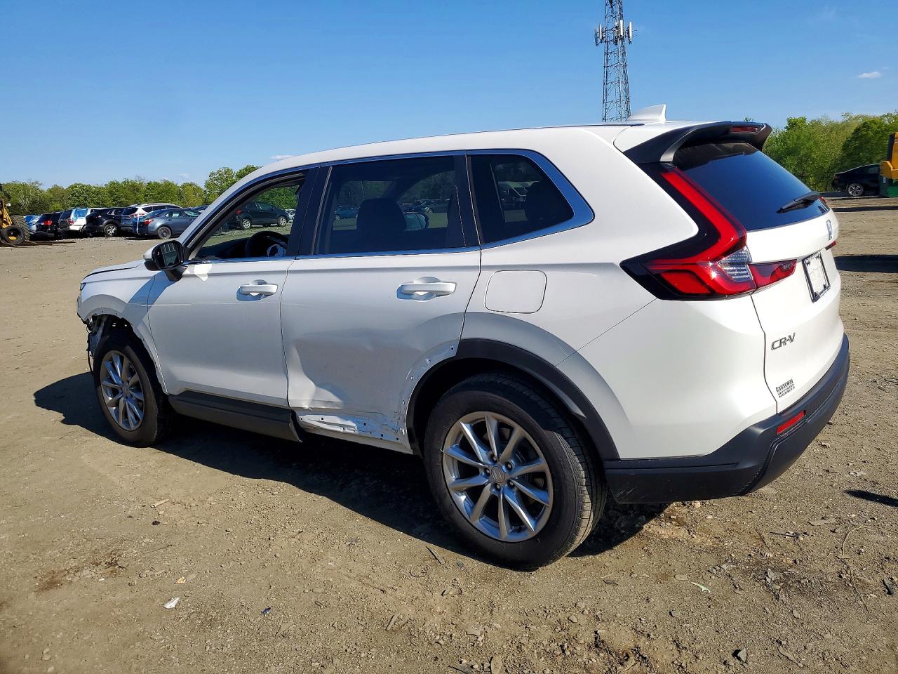 2026 Honda Cr-v Ex White vin: 2HKRS4H40TH429288
