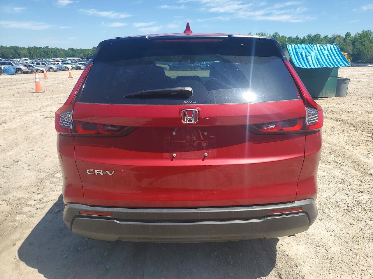 2024 Honda Cr-v Ex Red vin: 2HKRS4H41RH438204