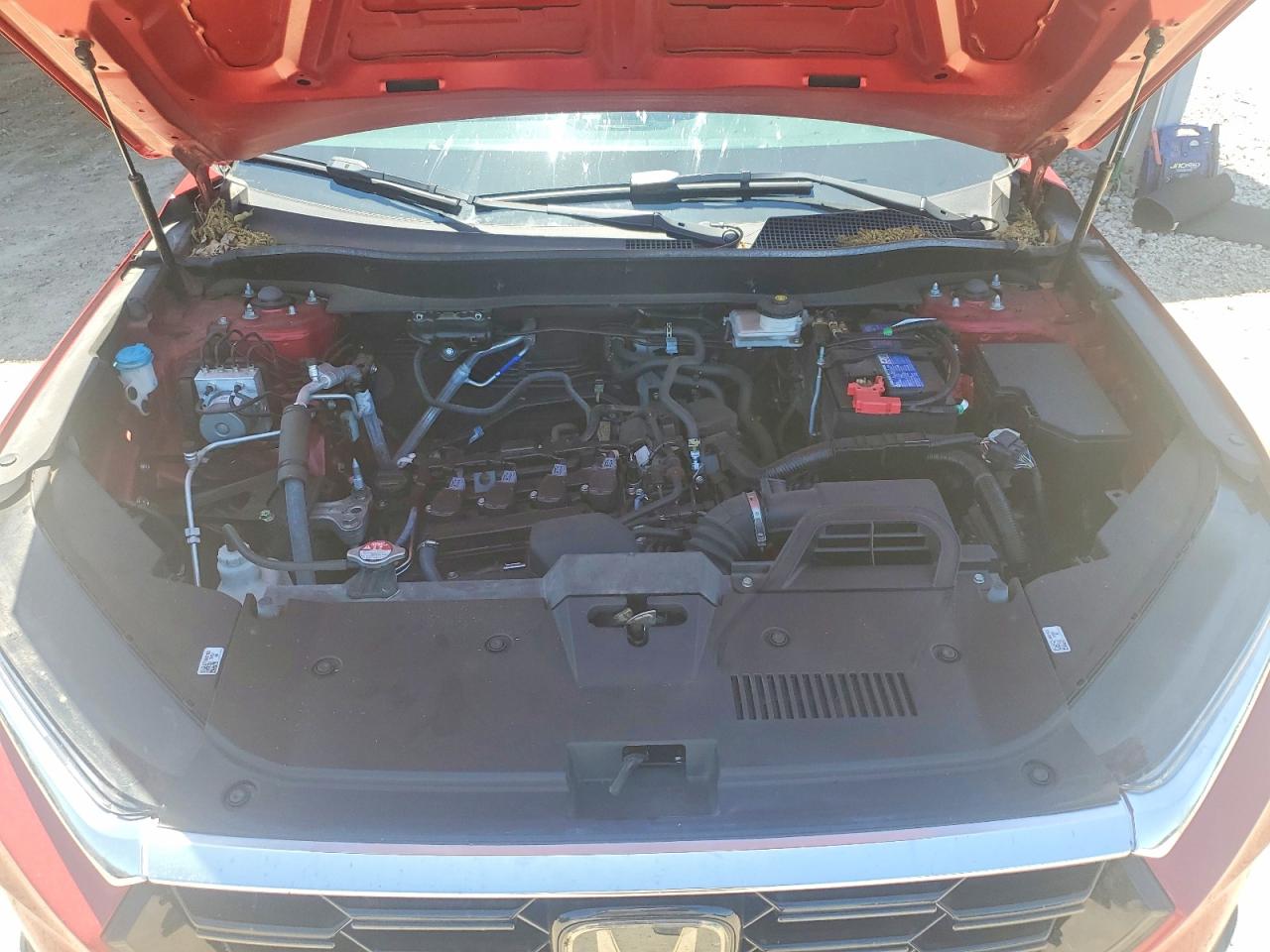 2024 Honda Cr-v Ex Red vin: 2HKRS4H41RH438204