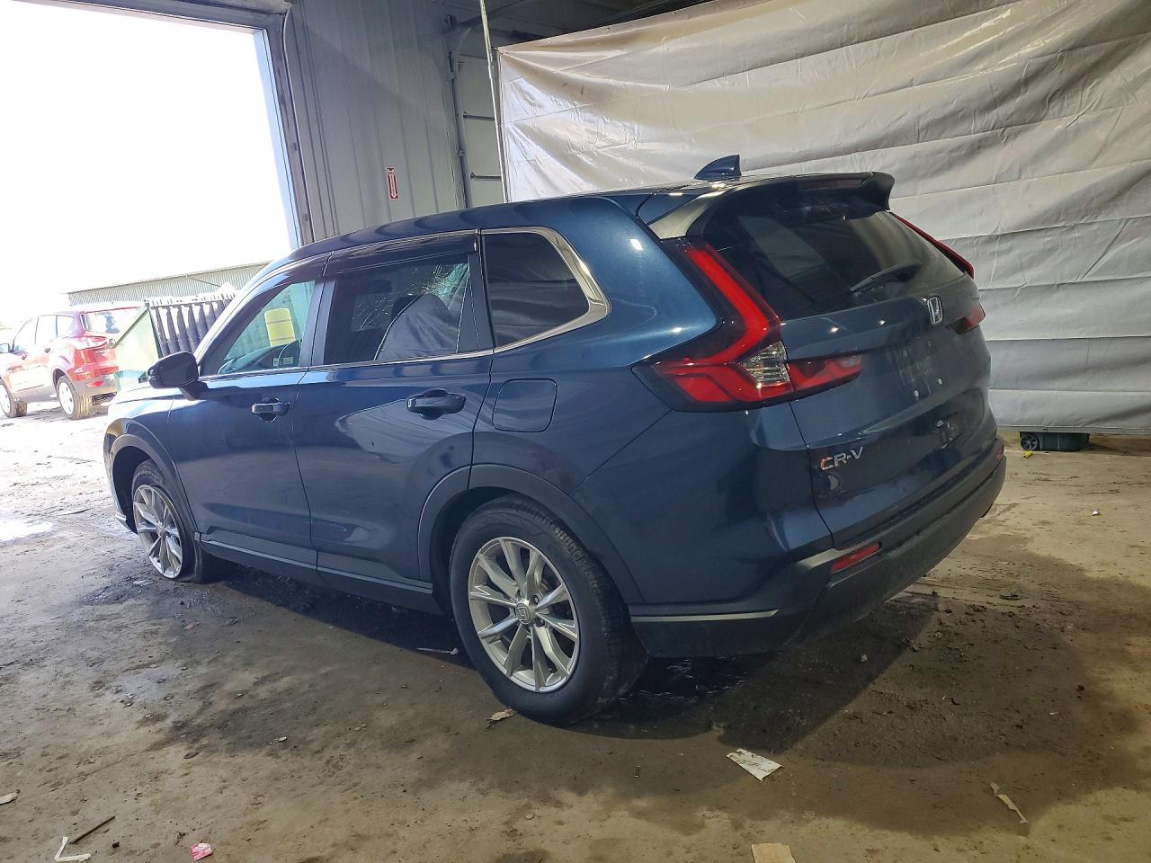 2024 Honda Cr-v Ex Blue vin: 2HKRS4H41RH455441
