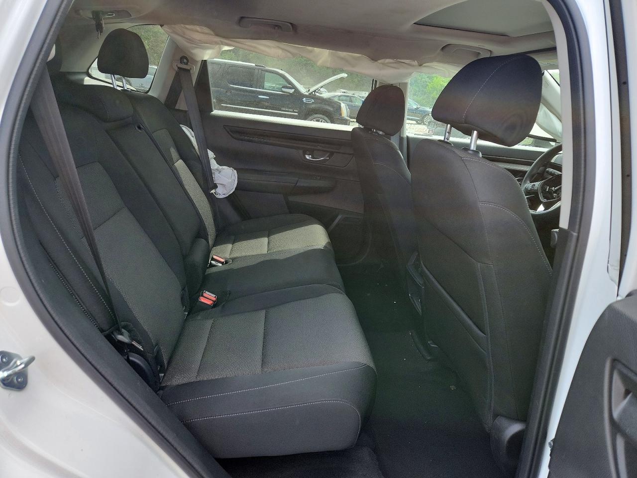 2024 Honda Cr-v Ex White vin: 2HKRS4H41RH484650