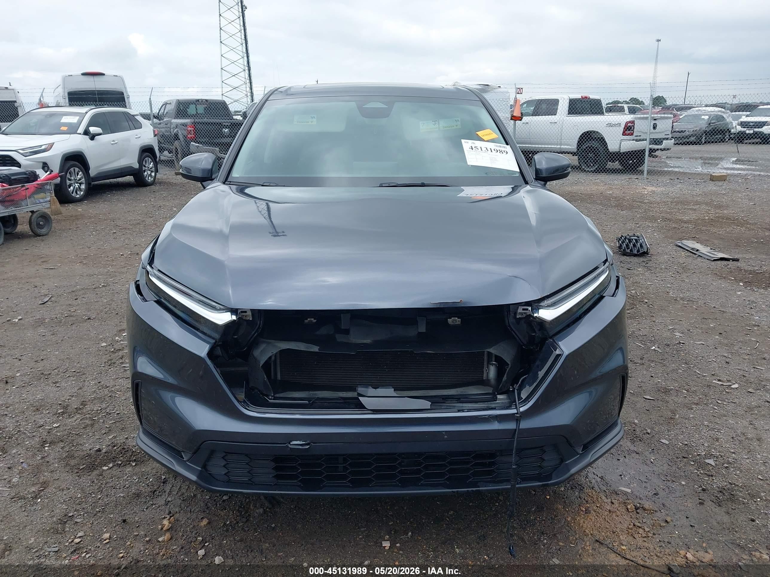 2024 Honda Cr-v Ex Awd Gray vin: 2HKRS4H43RH412316