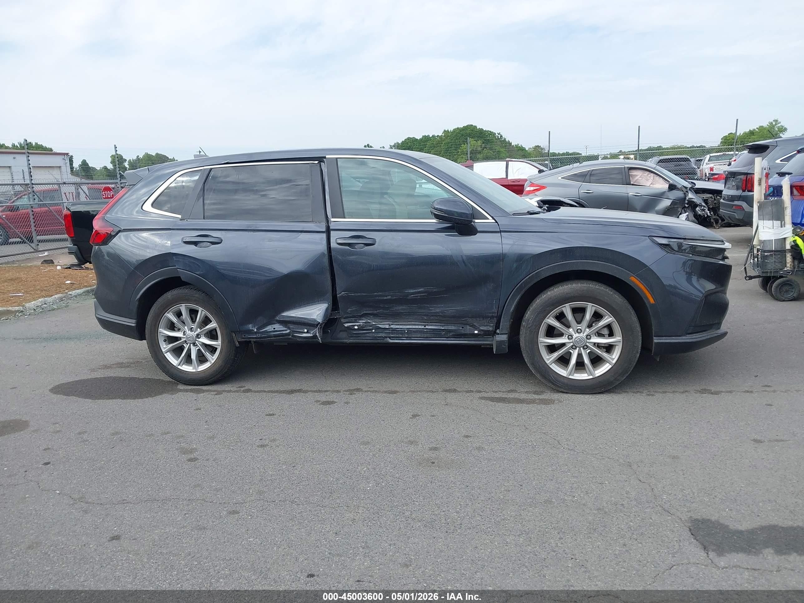 2024 Honda Cr-v Ex Awd Серый vin: 2HKRS4H43RH452119