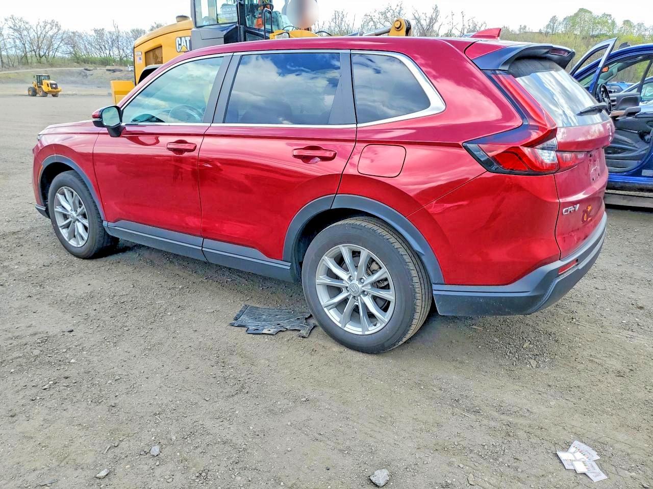2025 Honda Cr-v Ex Red vin: 2HKRS4H45SH426692