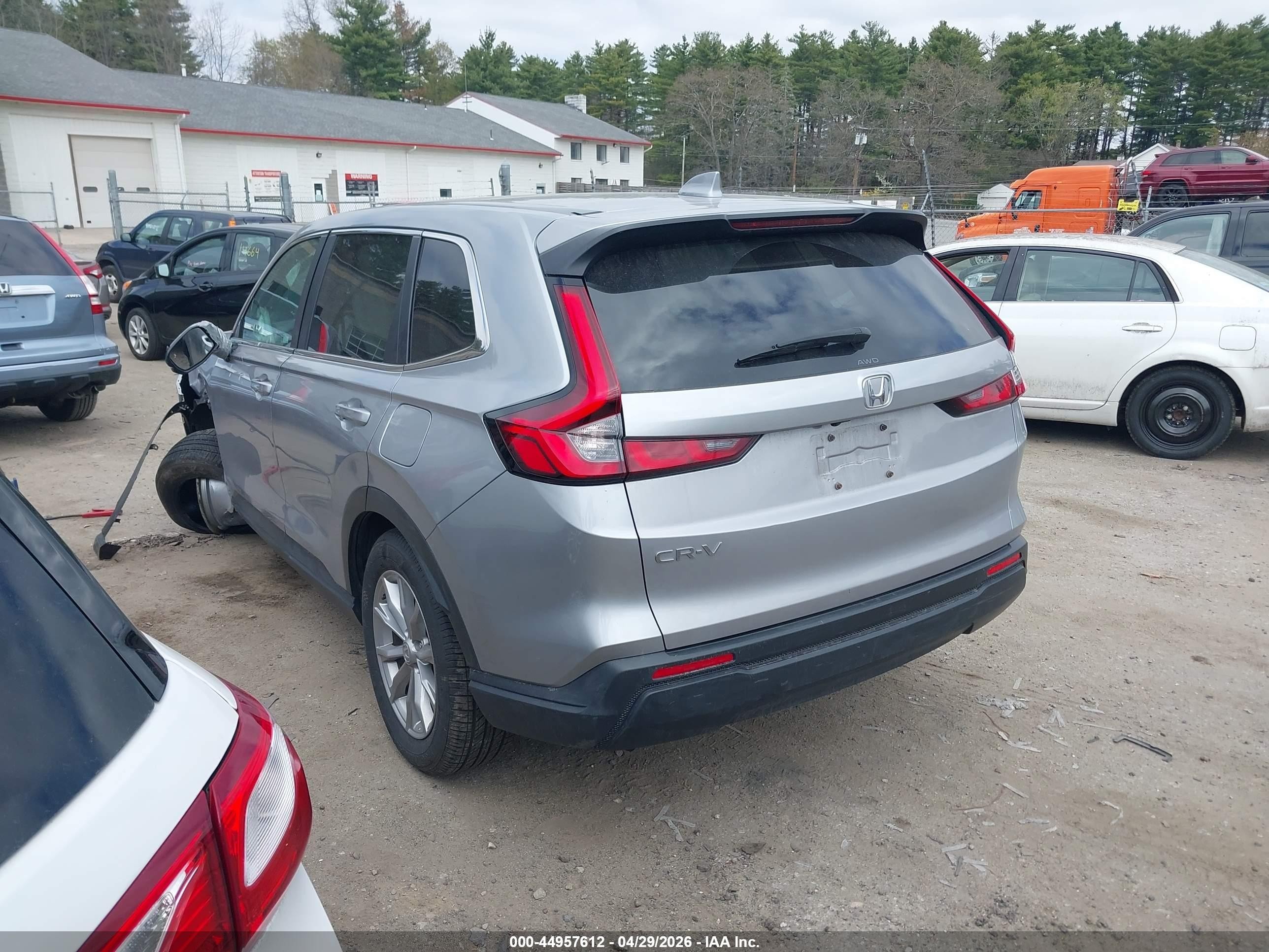 2023 Honda Cr-v Ex Awd Серый vin: 2HKRS4H46PH412145