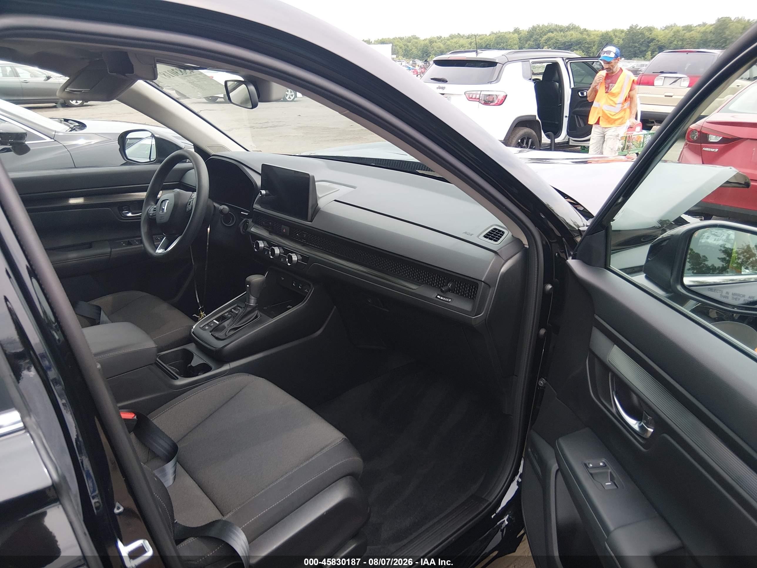 2026 Honda Cr-v Ex Awd Black vin: 2HKRS4H46TH403679