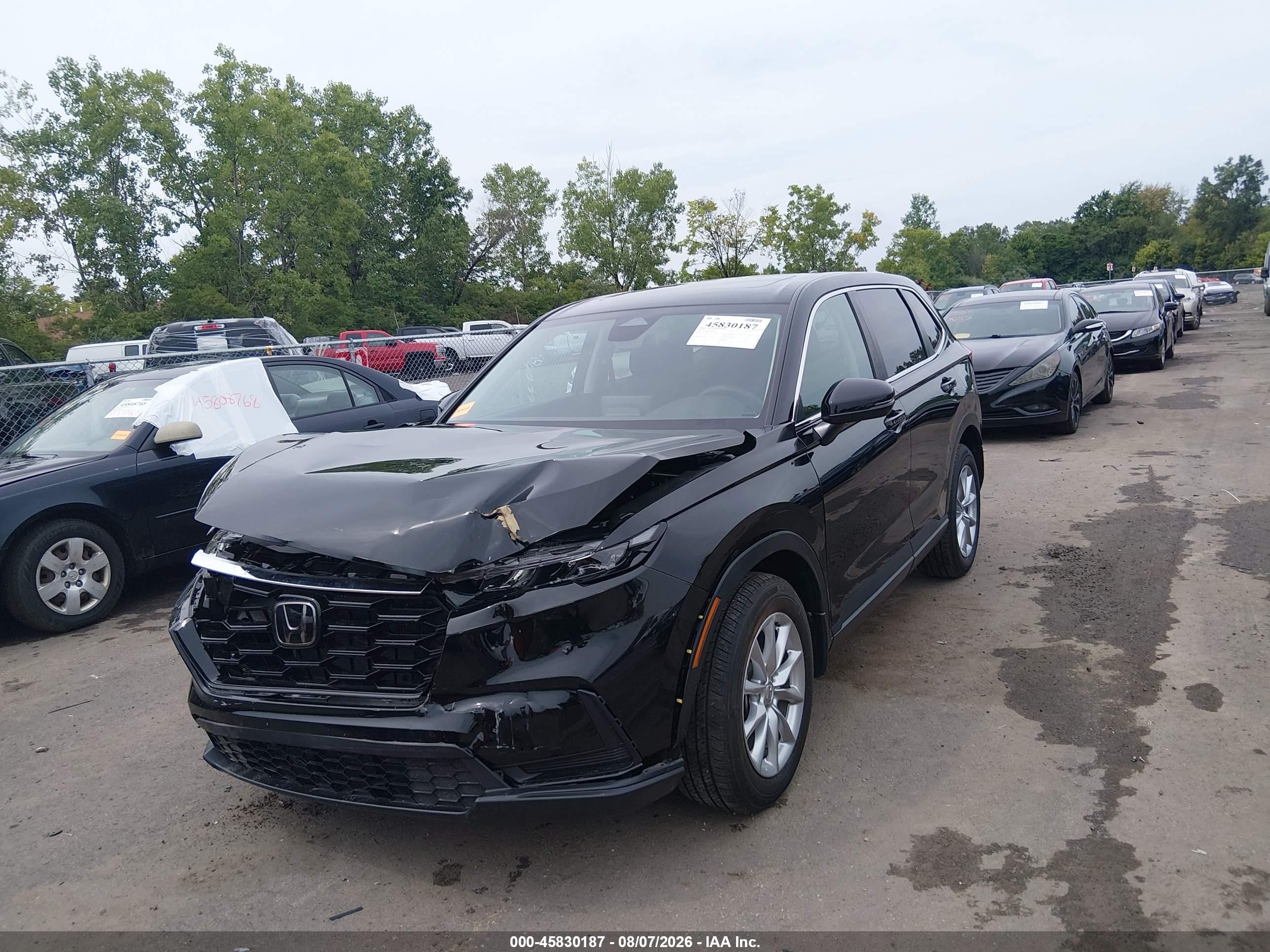 2026 Honda Cr-v Ex Awd Black vin: 2HKRS4H46TH403679